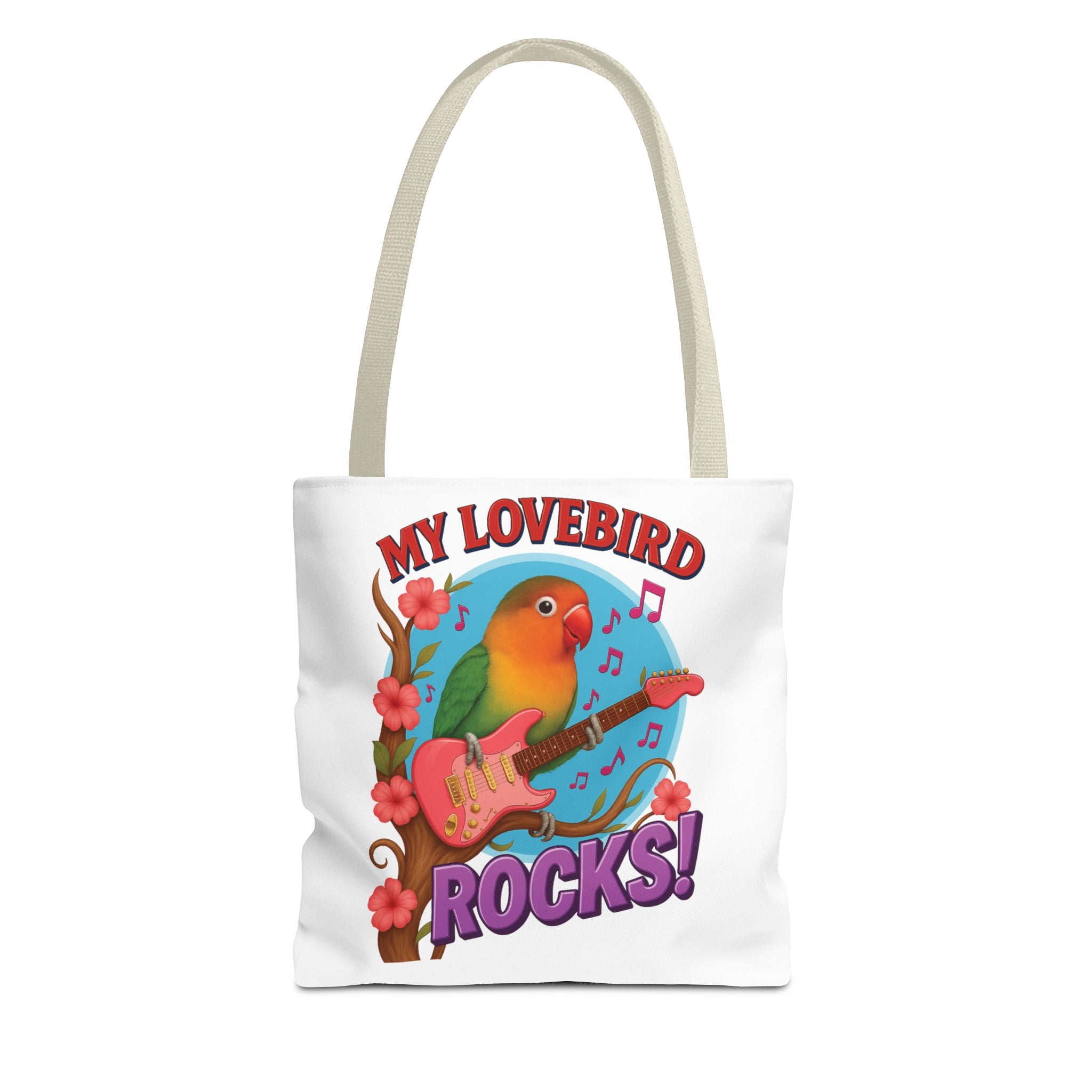 My Lovebird Rocks Tote Bag