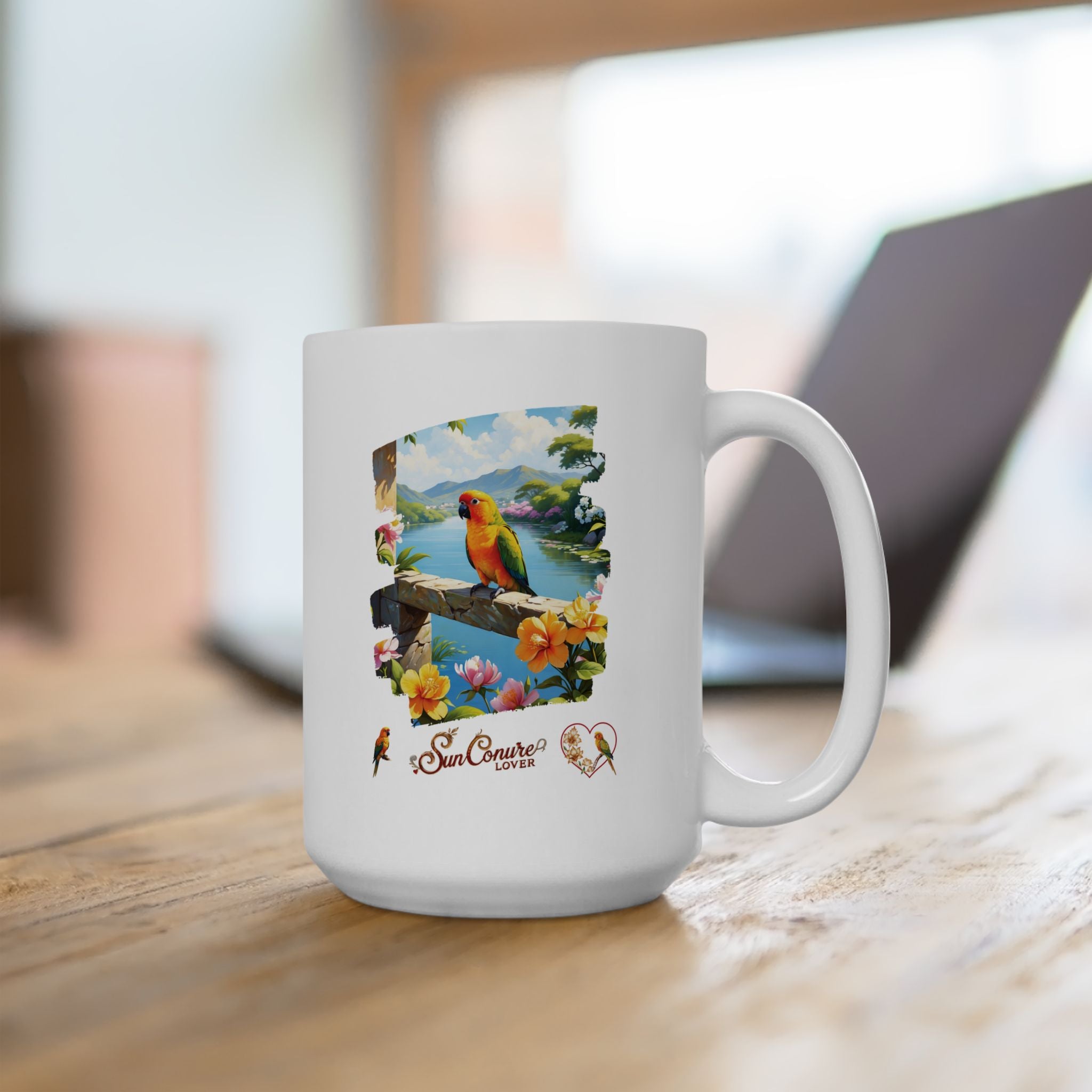 Sun Conure Lover Nature Mug