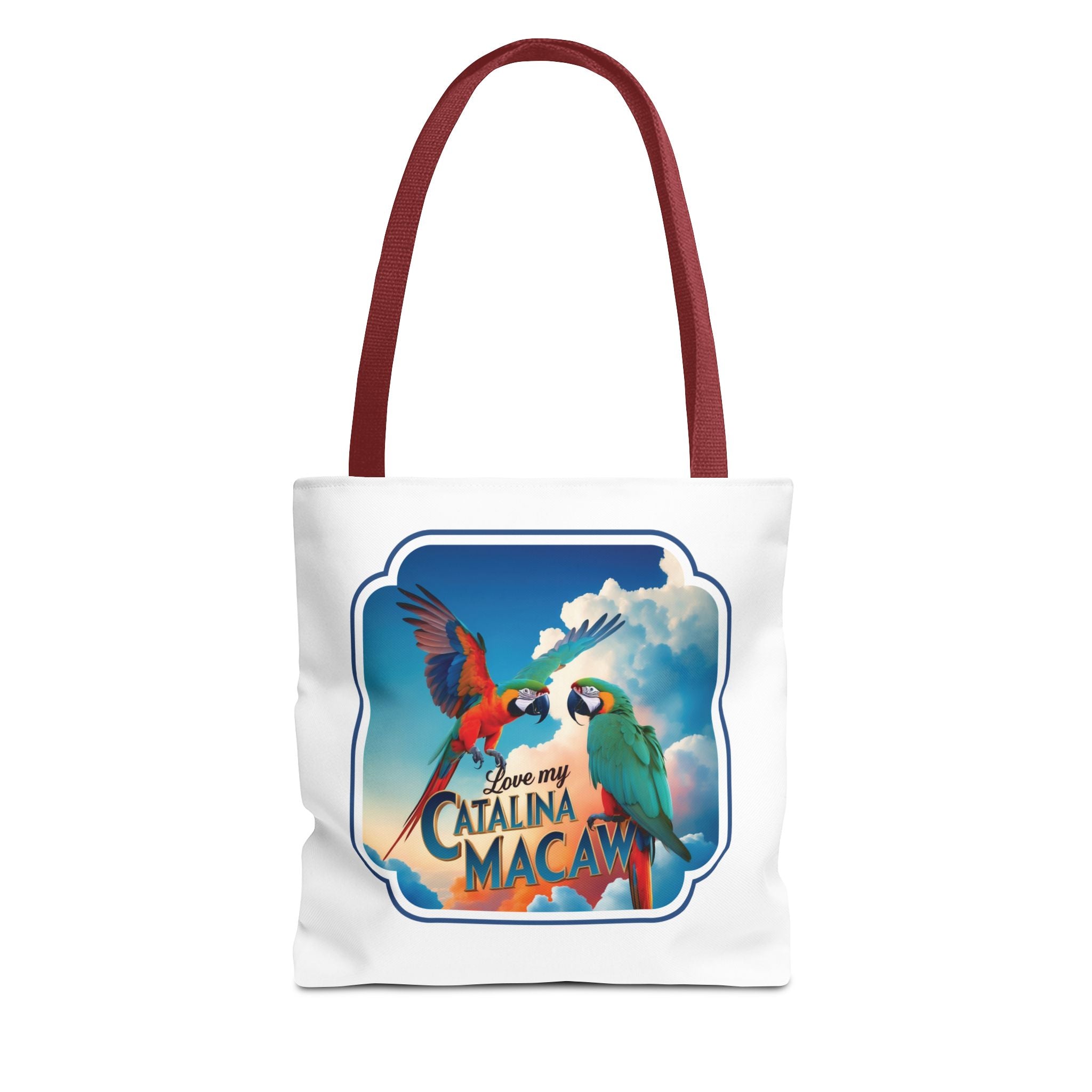 Love My Catalina Macaw Tote Bag