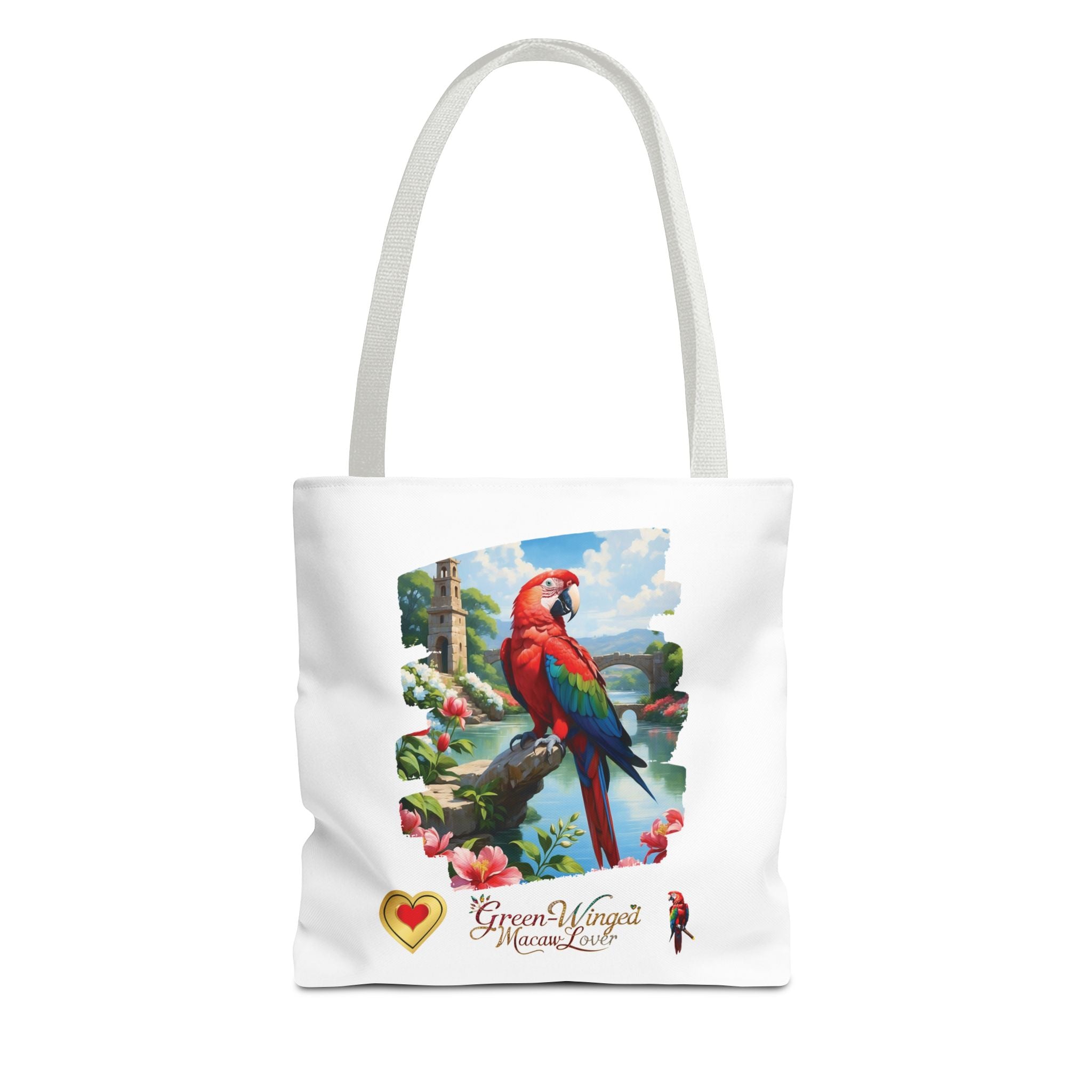 Green Winged Macaw Lover Tote Bag