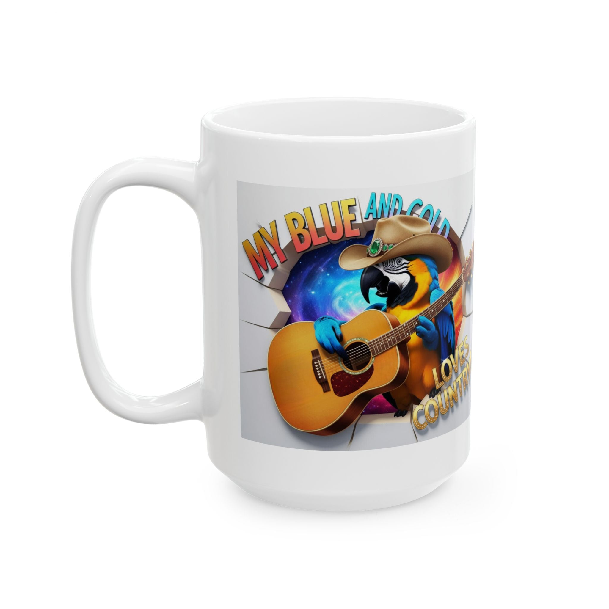My Blue and Gold Loves Country Mug