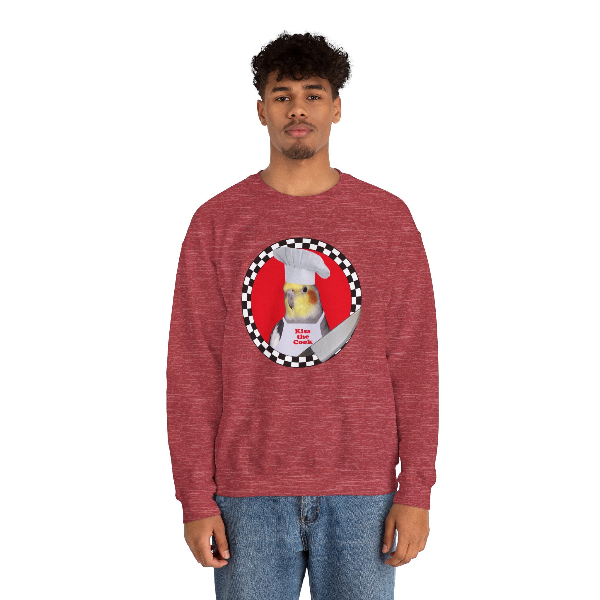 Kiss The Cook Cockatiel Sweatshirt