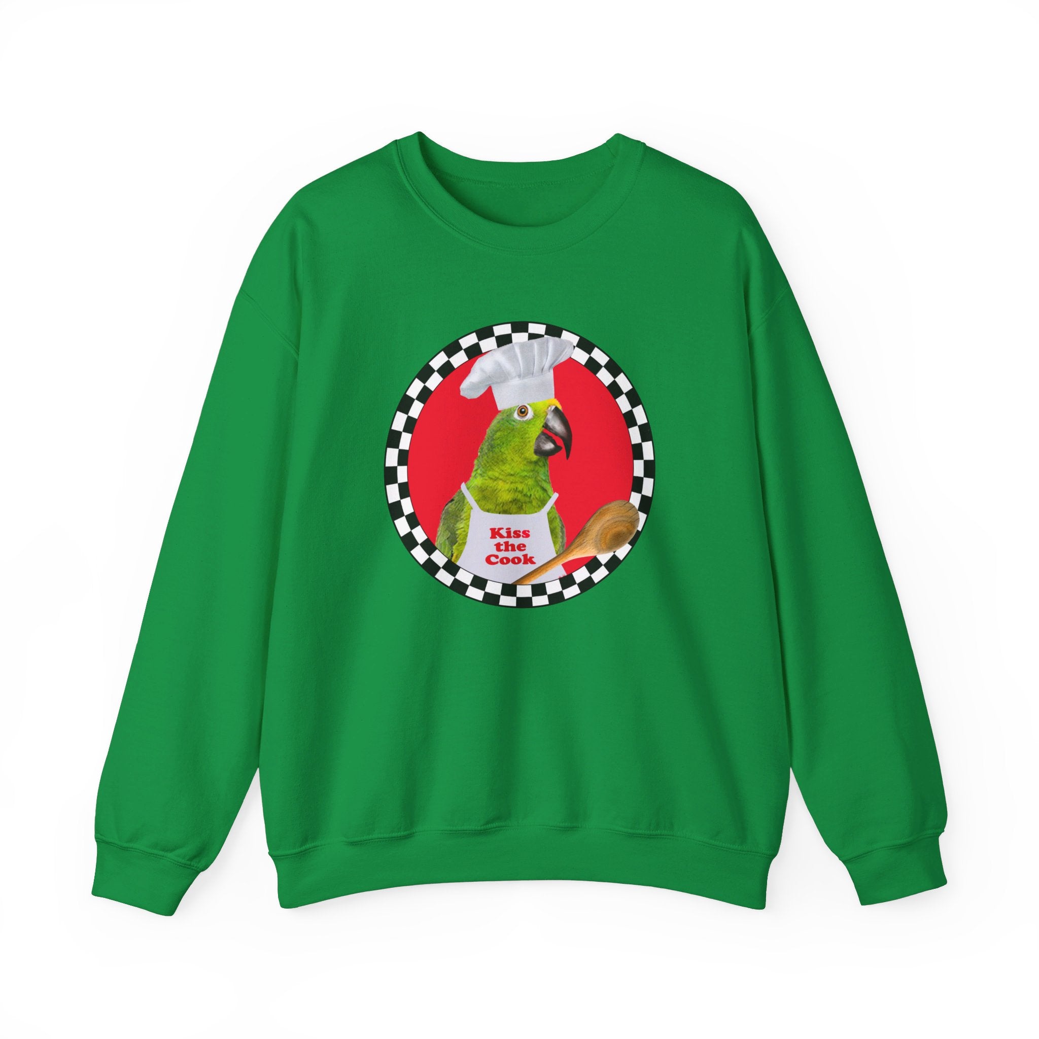 Kiss The Cook Spoon Amazon Sweatshirt