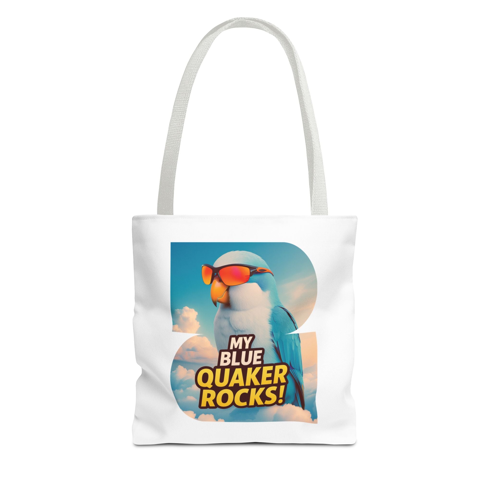Blue Quaker Tote Bag
