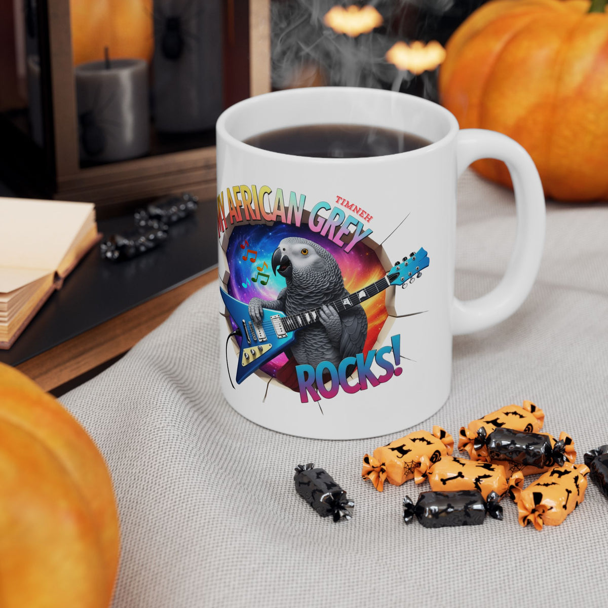 My African Grey Rocks Mug
