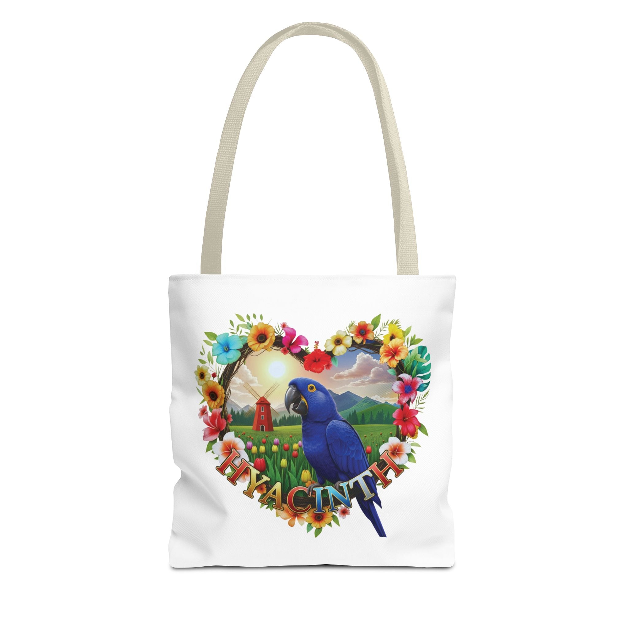 Hyacinth Parrot Garden Tote Bag