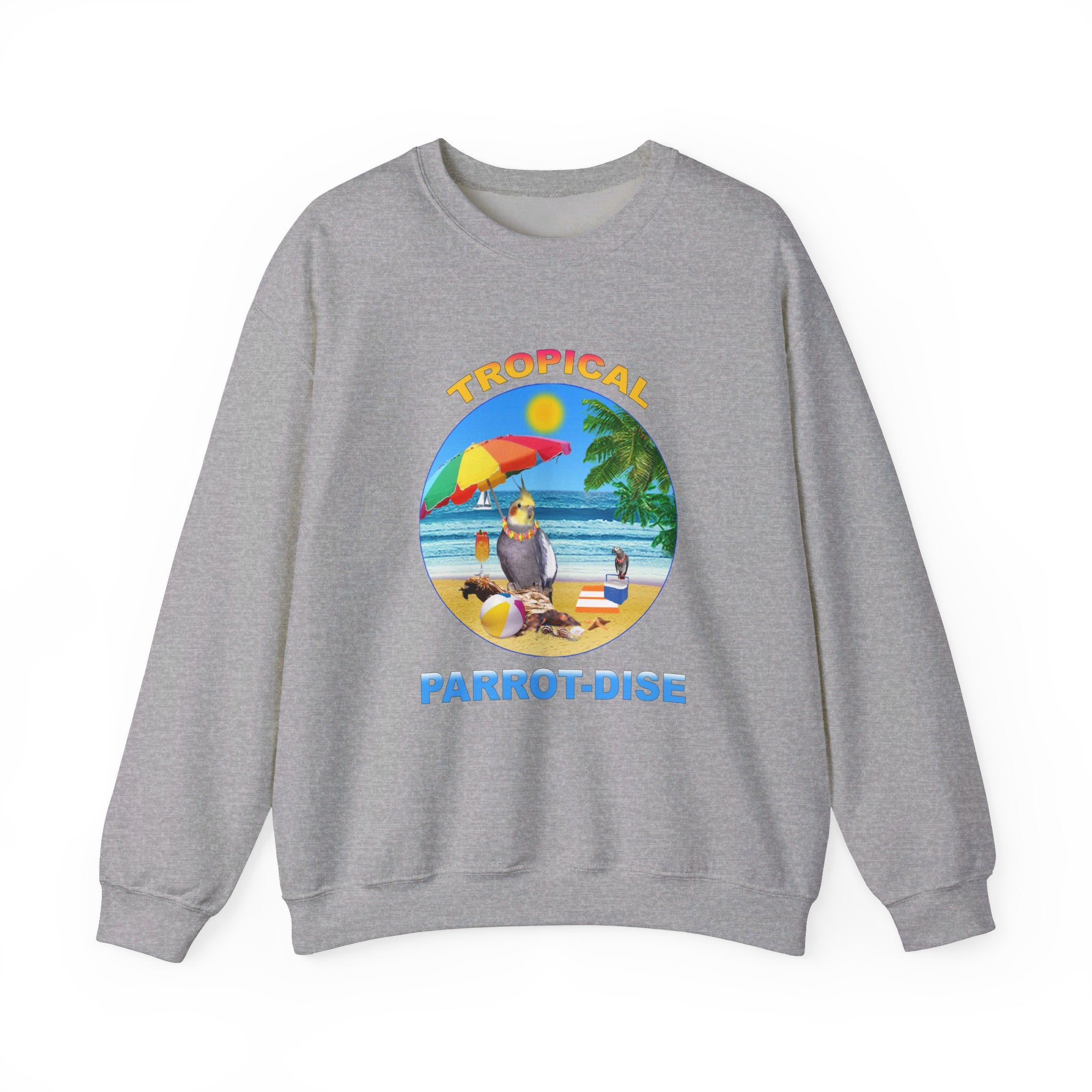 Tropical Parrot-Dise Cockatiel Sweatshirt