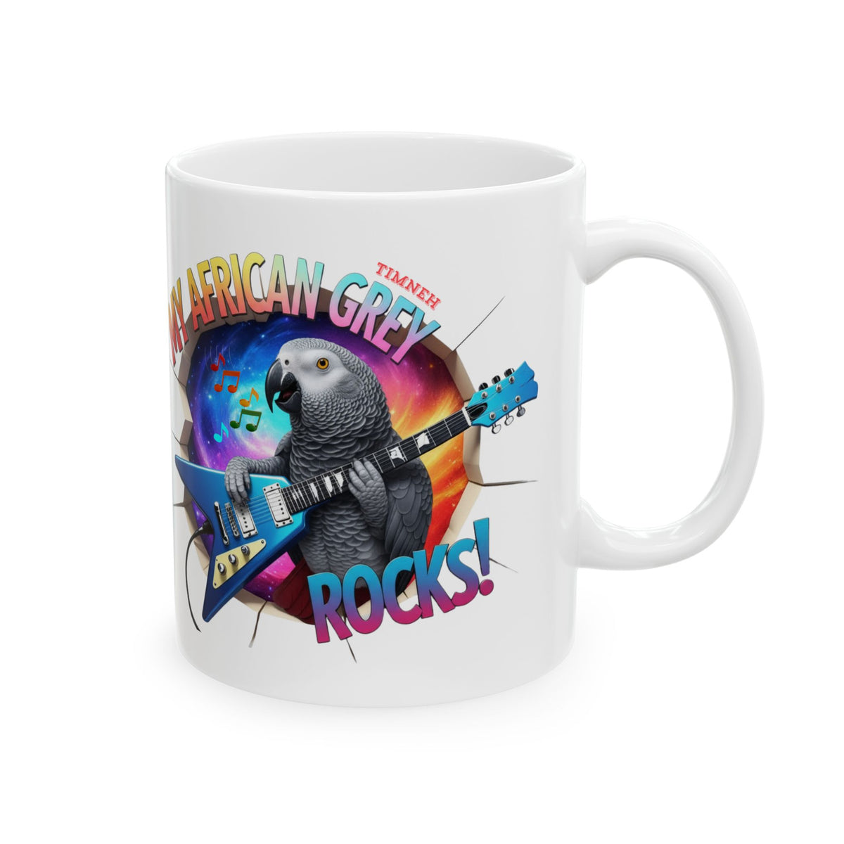 My African Grey Rocks Mug