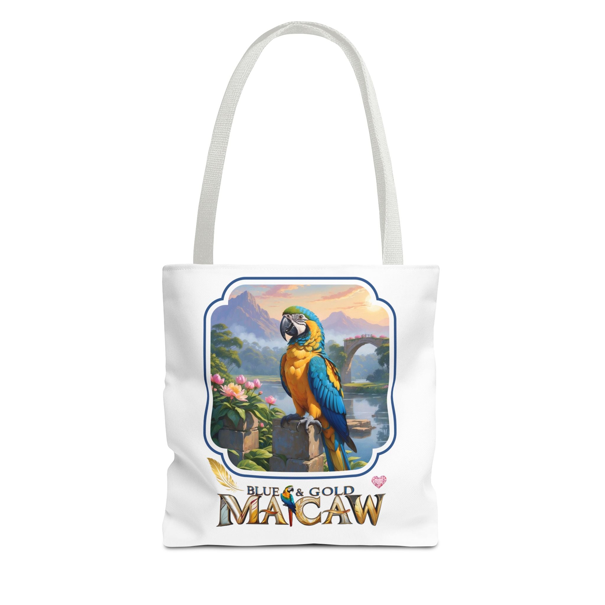 Blue & Gold Macaw Tote Bag