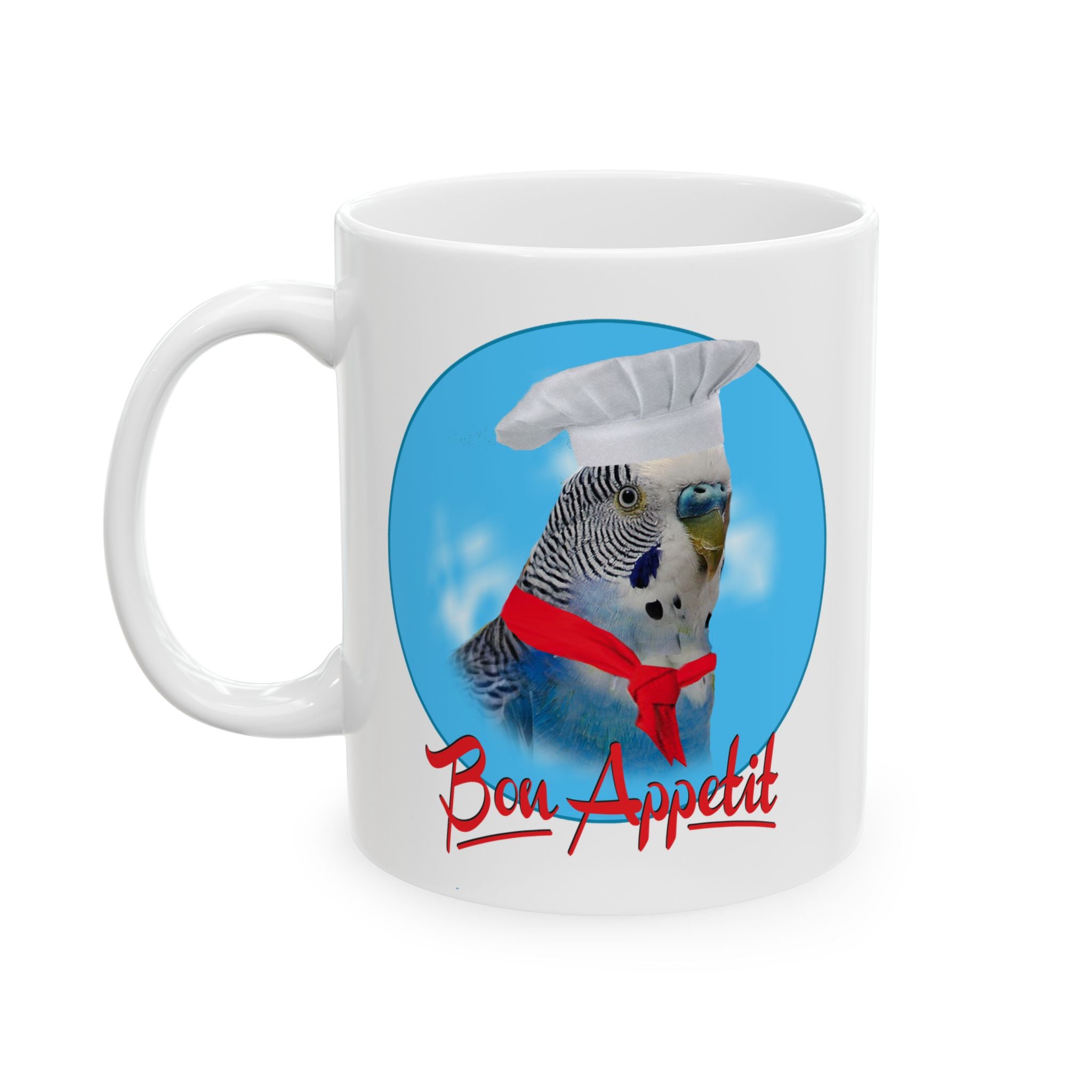 Blue Budgie Bon Appetit Mug
