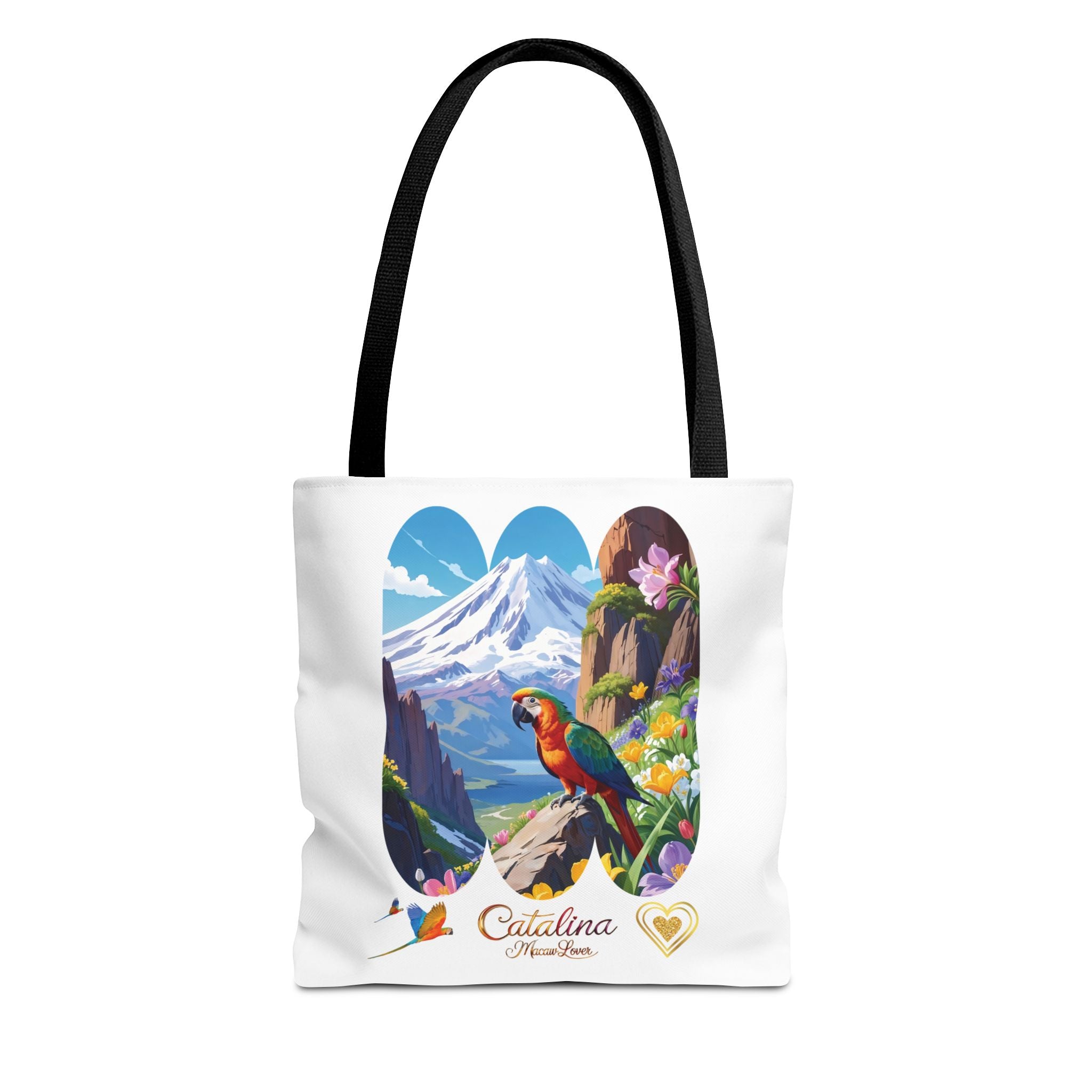 Mountain Catalina Macaw Lover Tote Bag