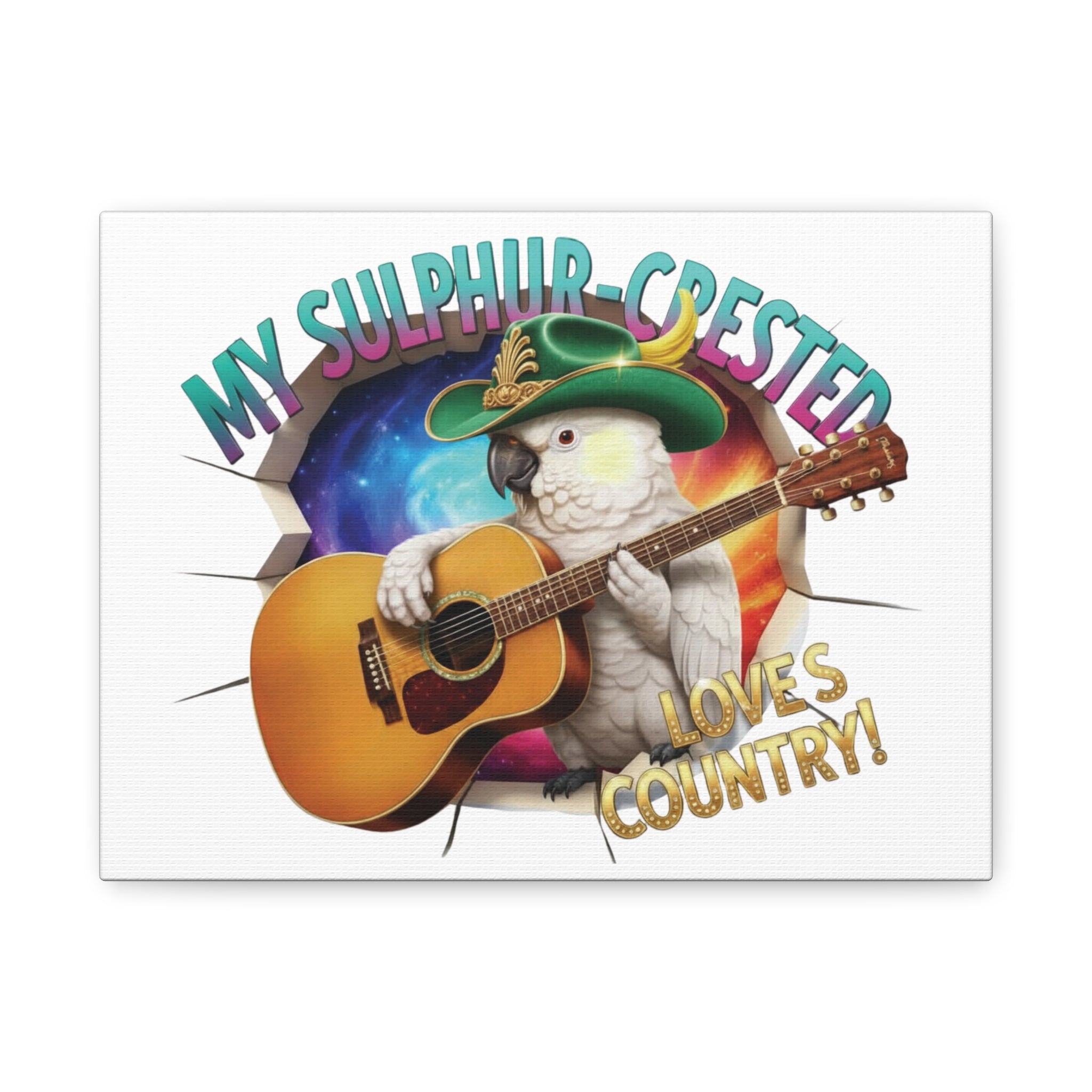 Sulphur Crested Loves Country Wall-Hanging