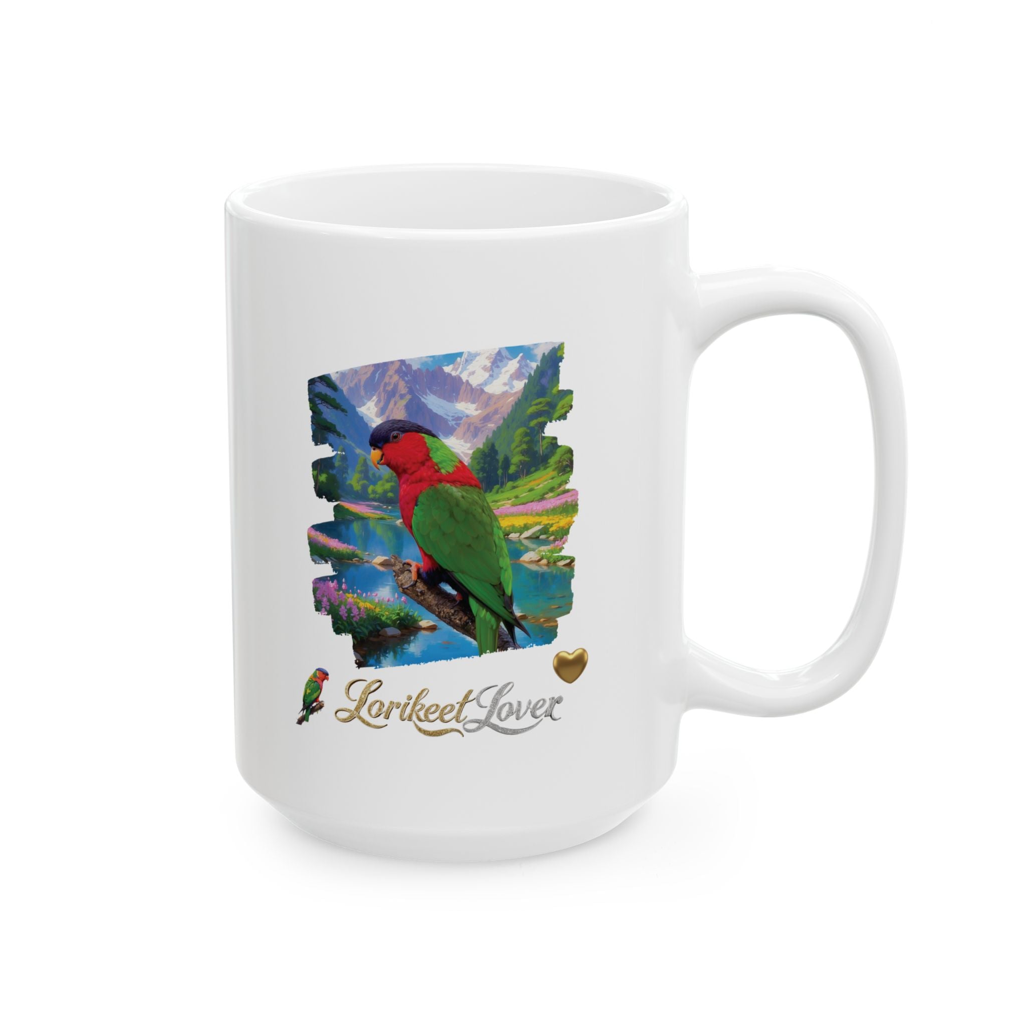 Lorikeet Lover Scenic Mug