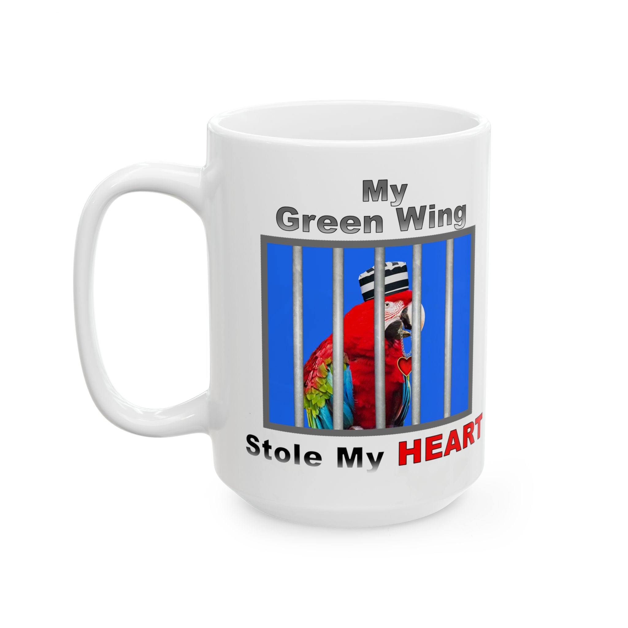 My Green Winged Stole My Heart Mug