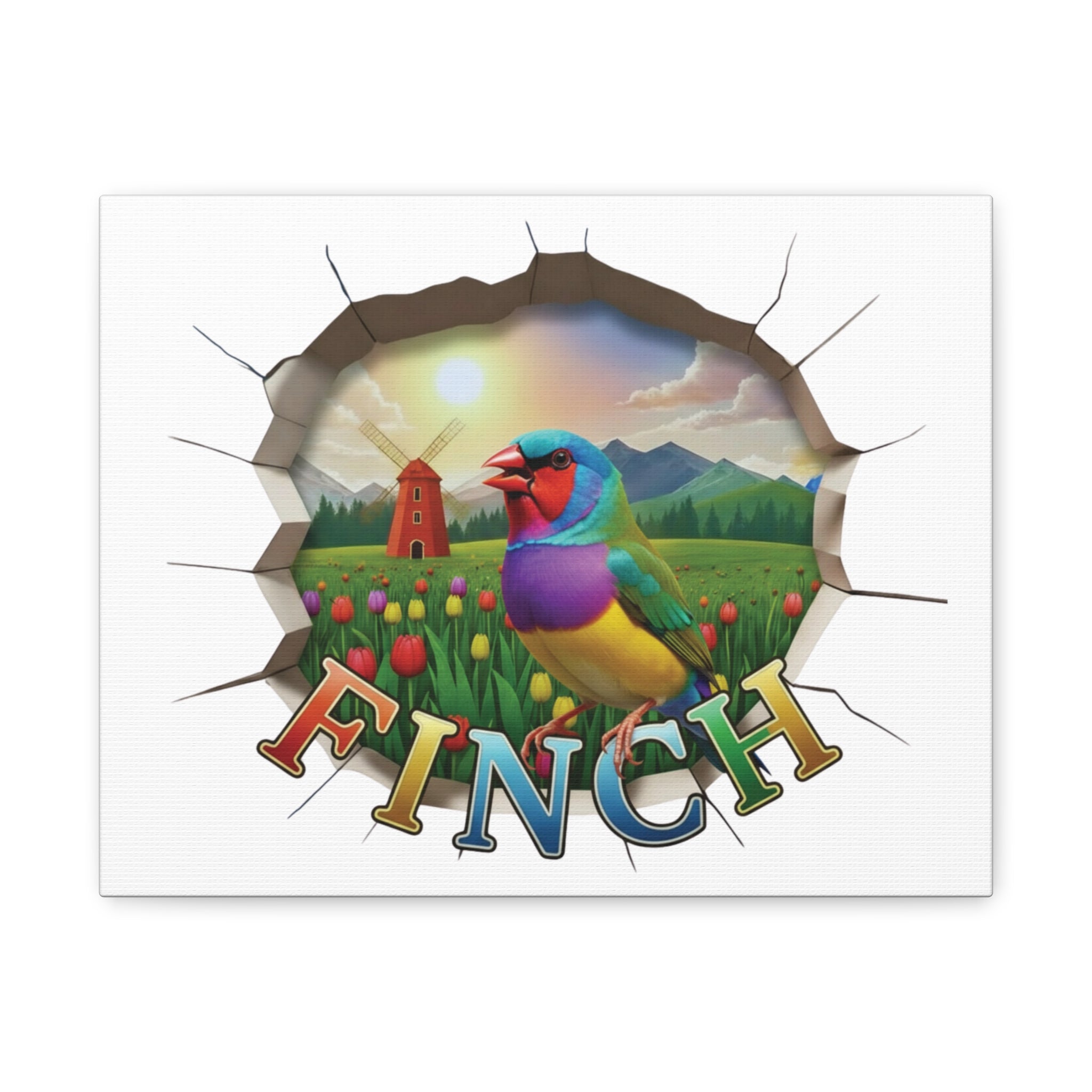 Finch Breakthrough Wall-Hanging