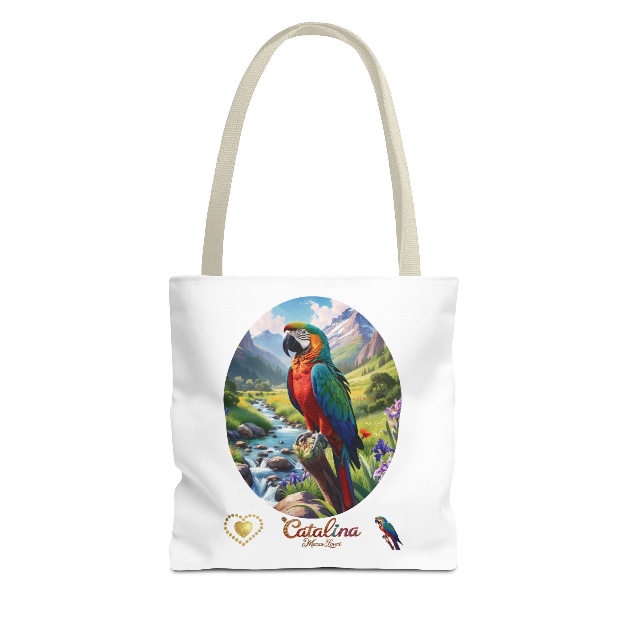 Mountain Catalina Macaw Lover Tote Bag