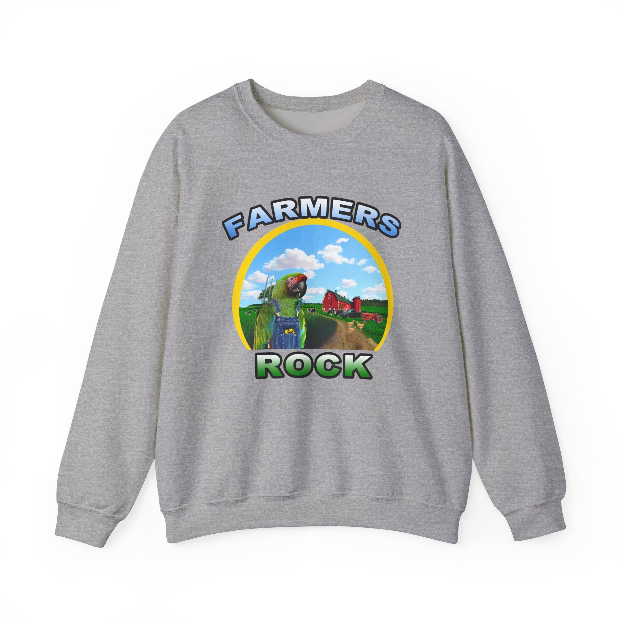 Farmers Rock Military Sweatshirt