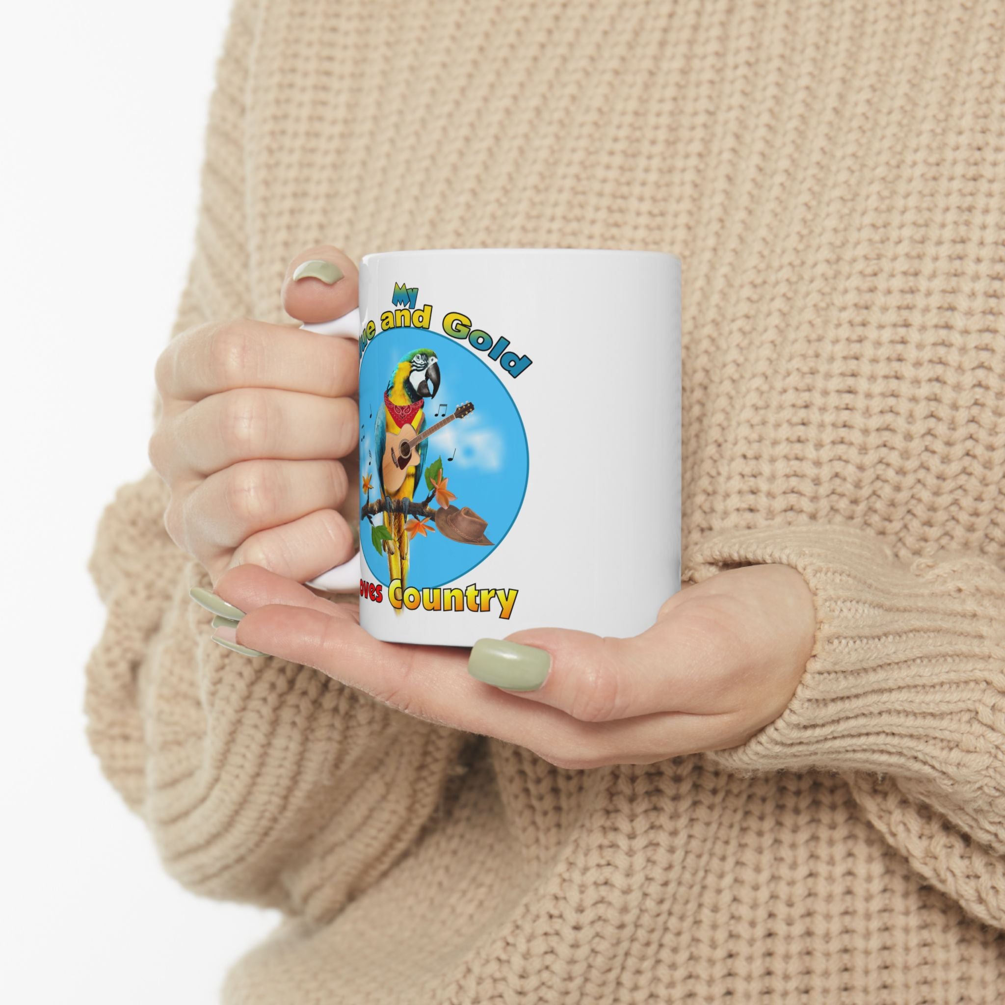 My Blue And Gold Loves Country Mug