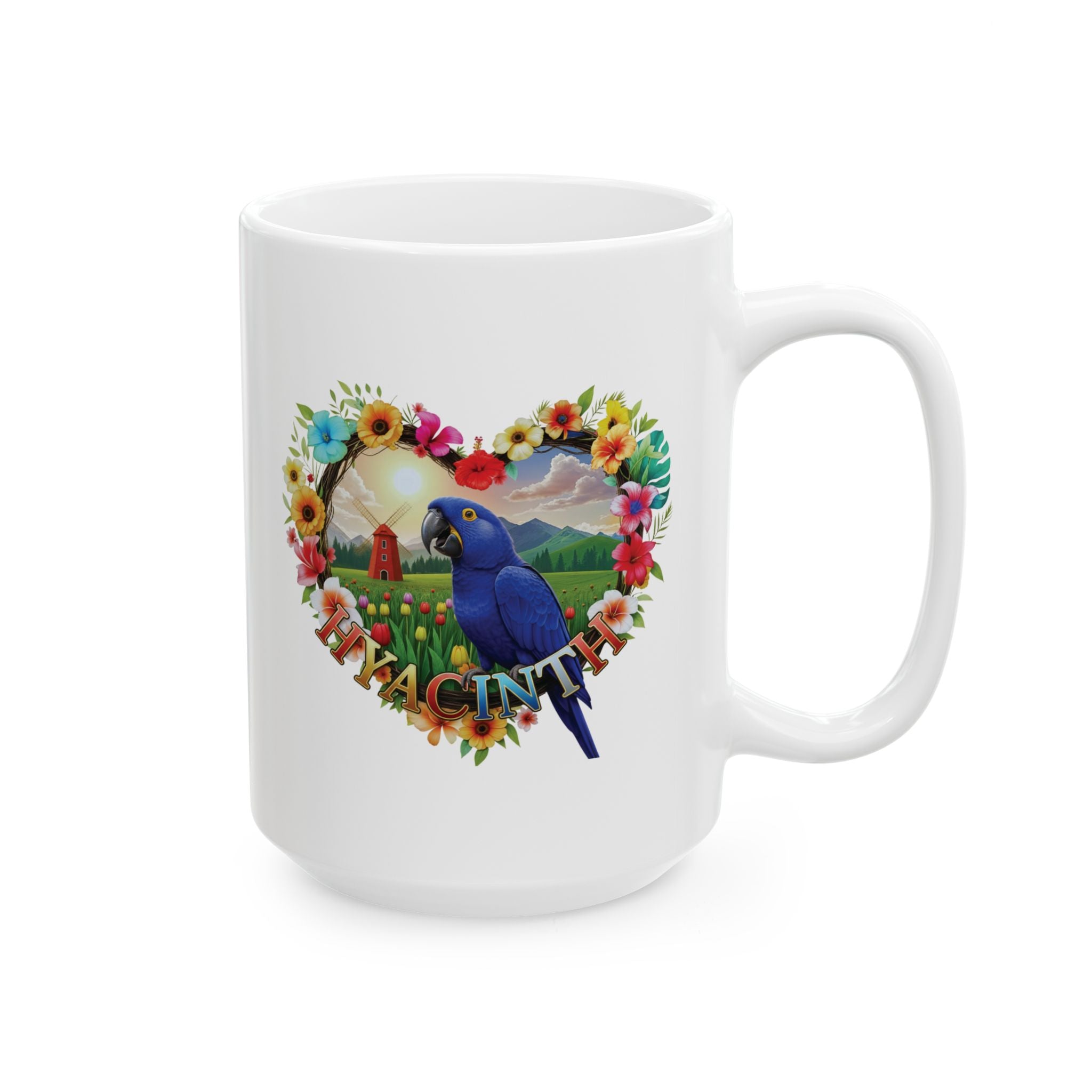 Hyacinth Parrot Coffee Mug