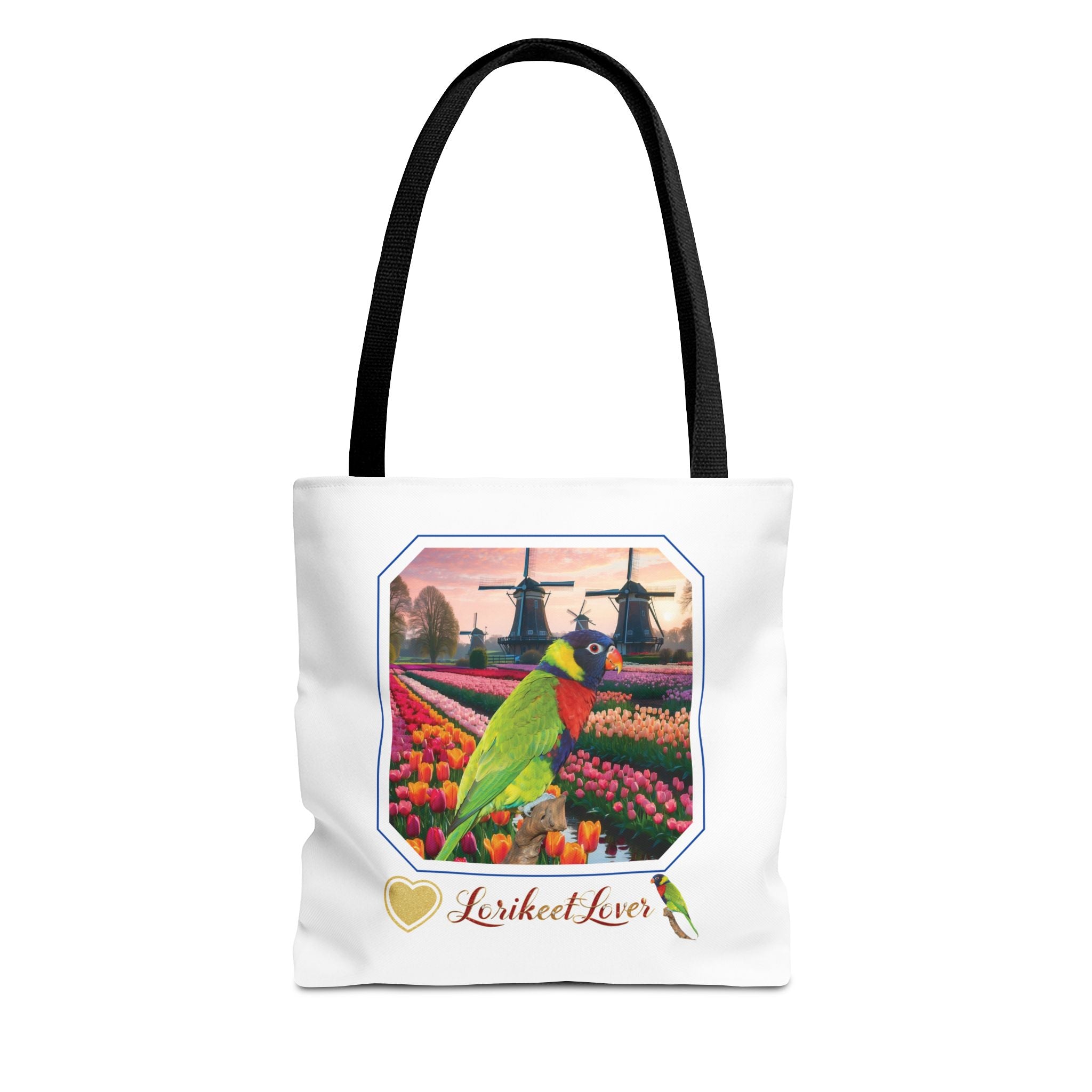 Green Lorikeet Lover Tote Bag