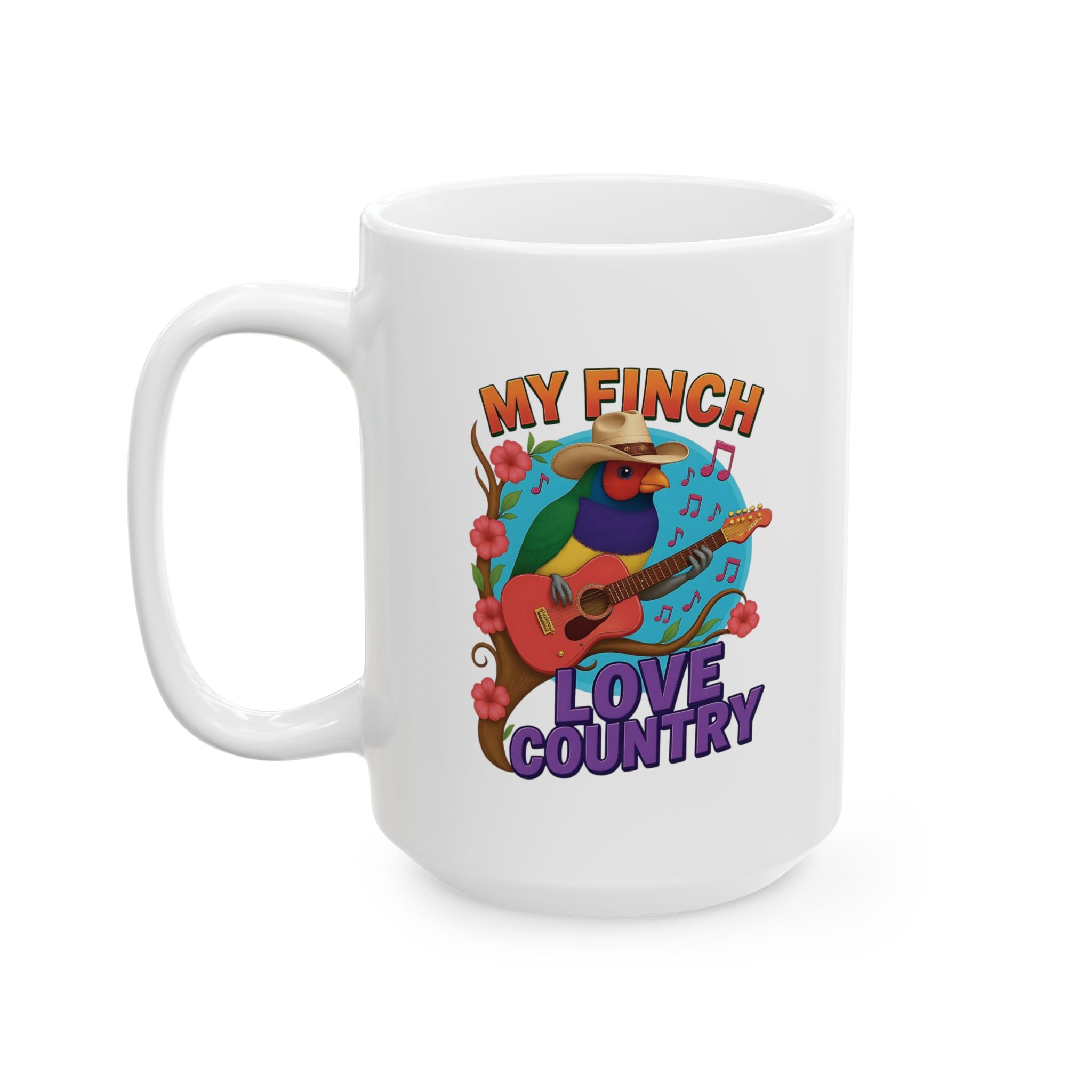 My Finch Love Country Music Mug