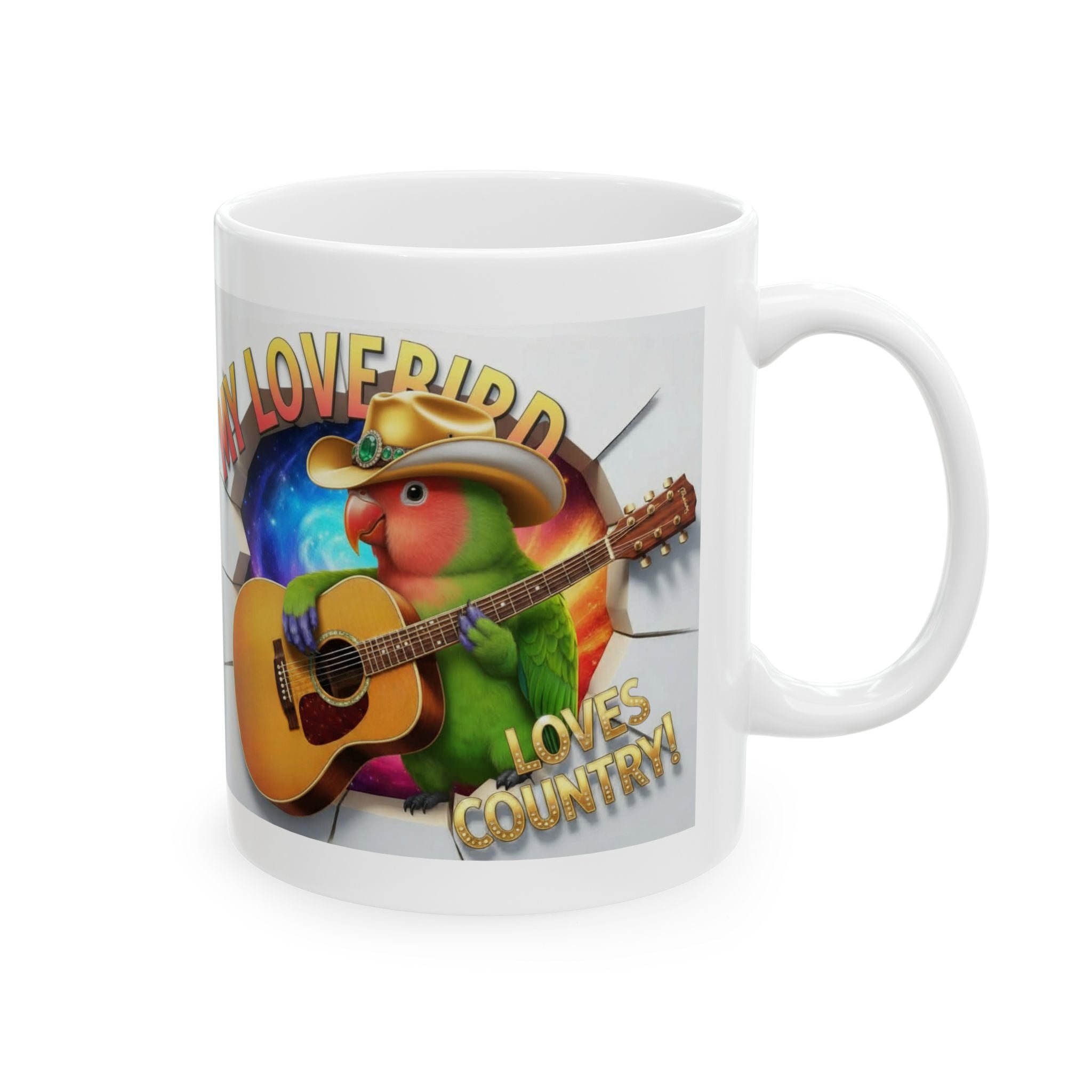 My Lovebird Loves Country Mug
