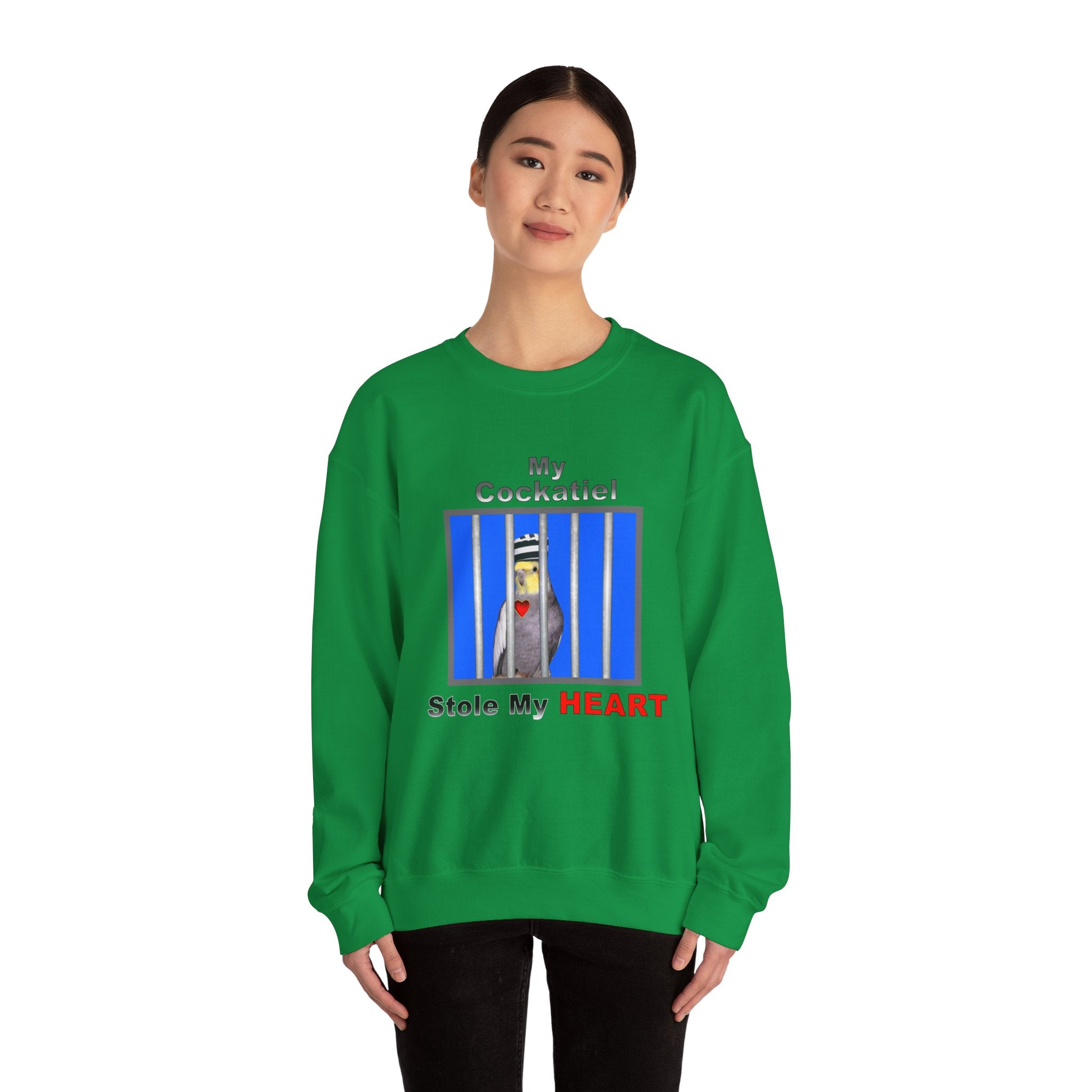 My Cockatiel Stole My Heart Sweatshirt