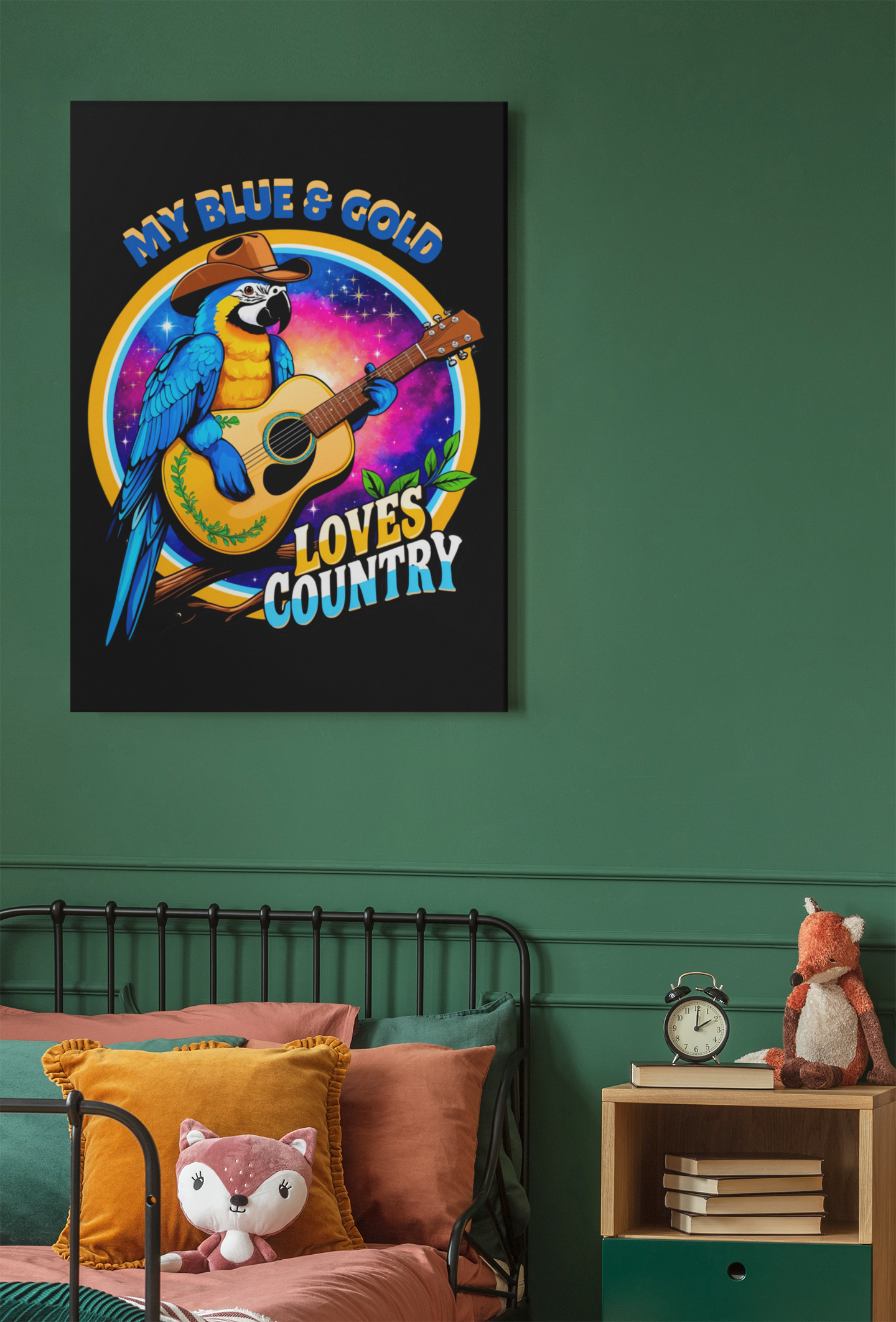 Blue & Gold Macaw Wall Hanging
