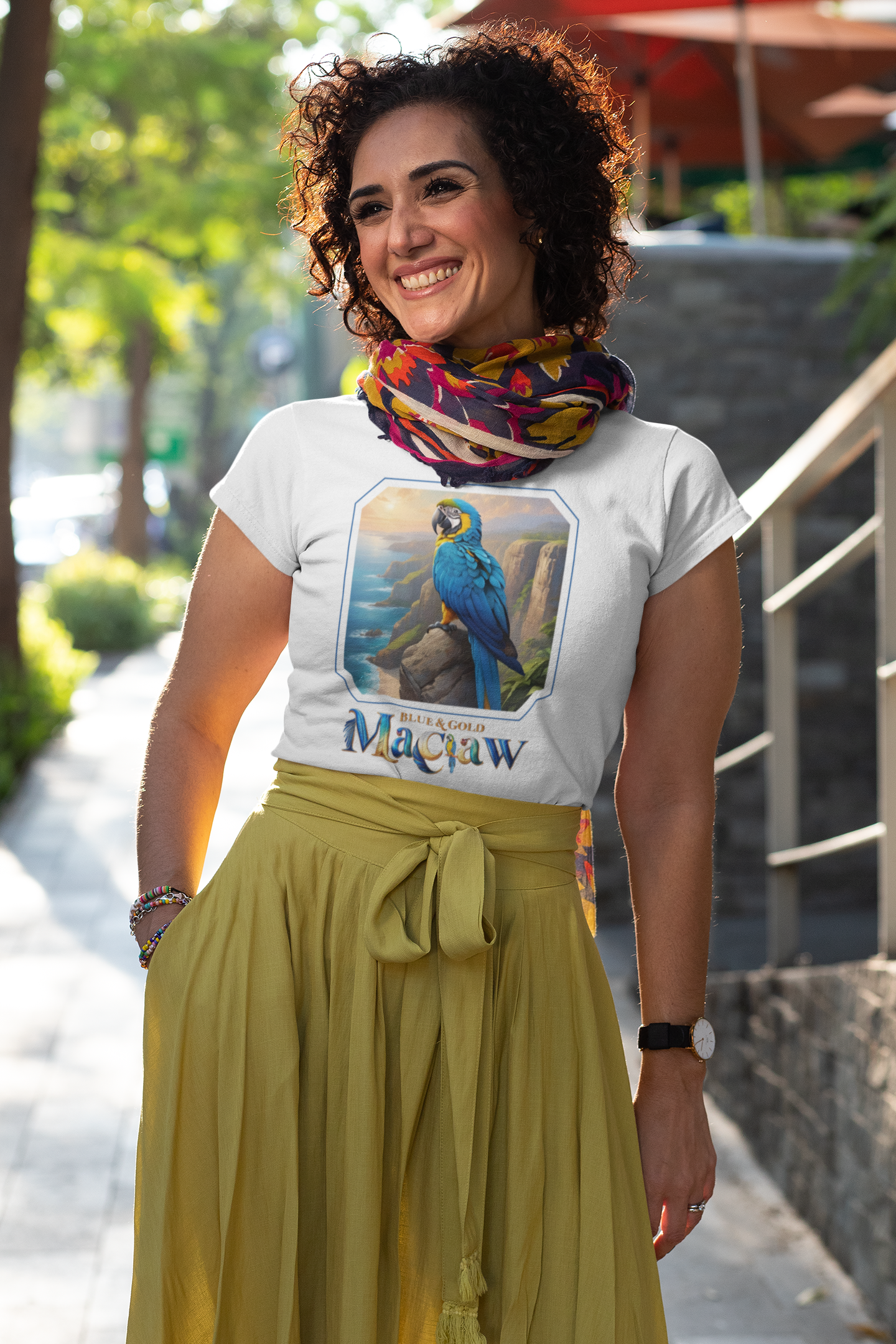 Blue & Gold Macaw Tee
