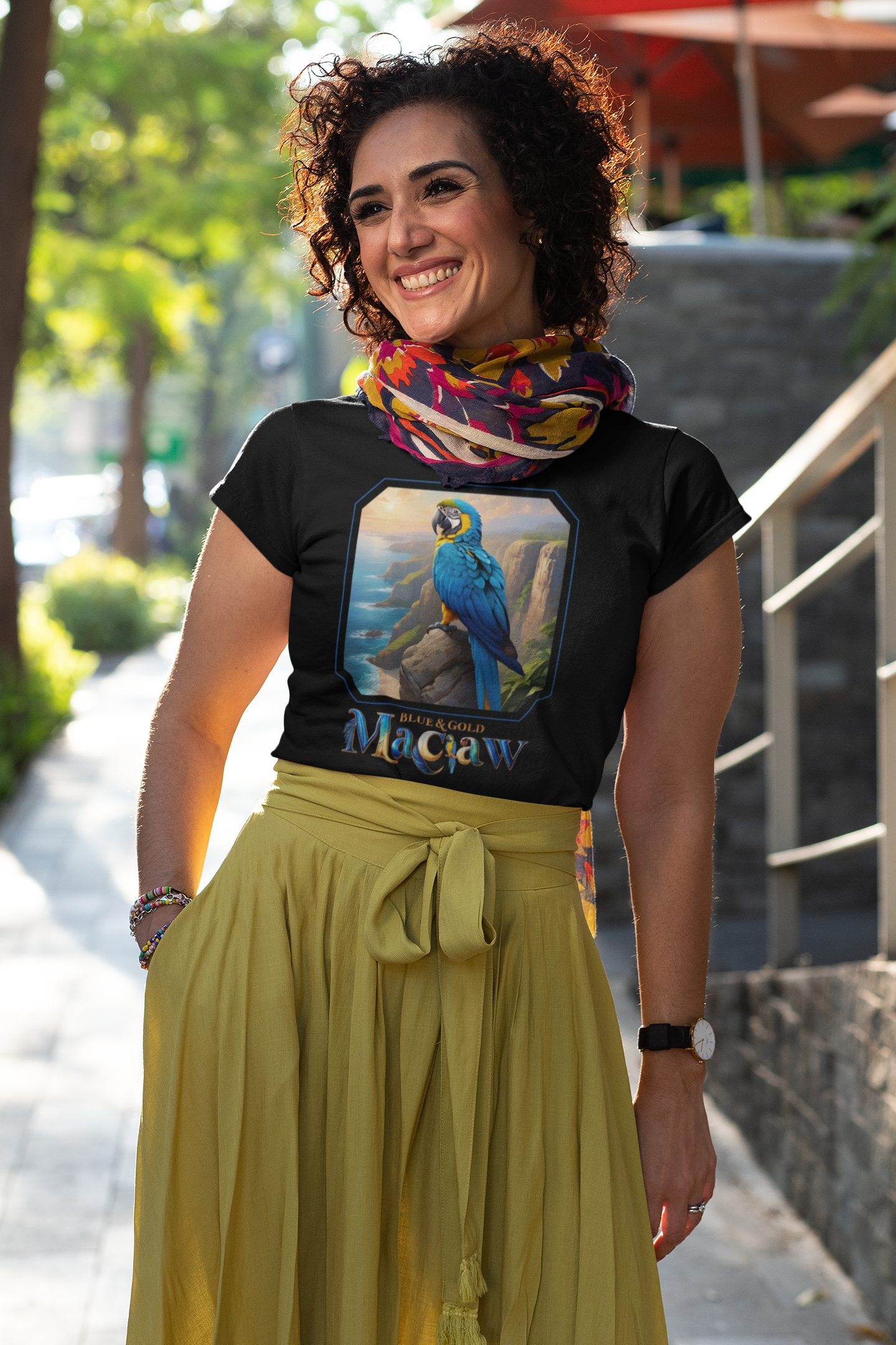 Blue & Gold Macaw Tee