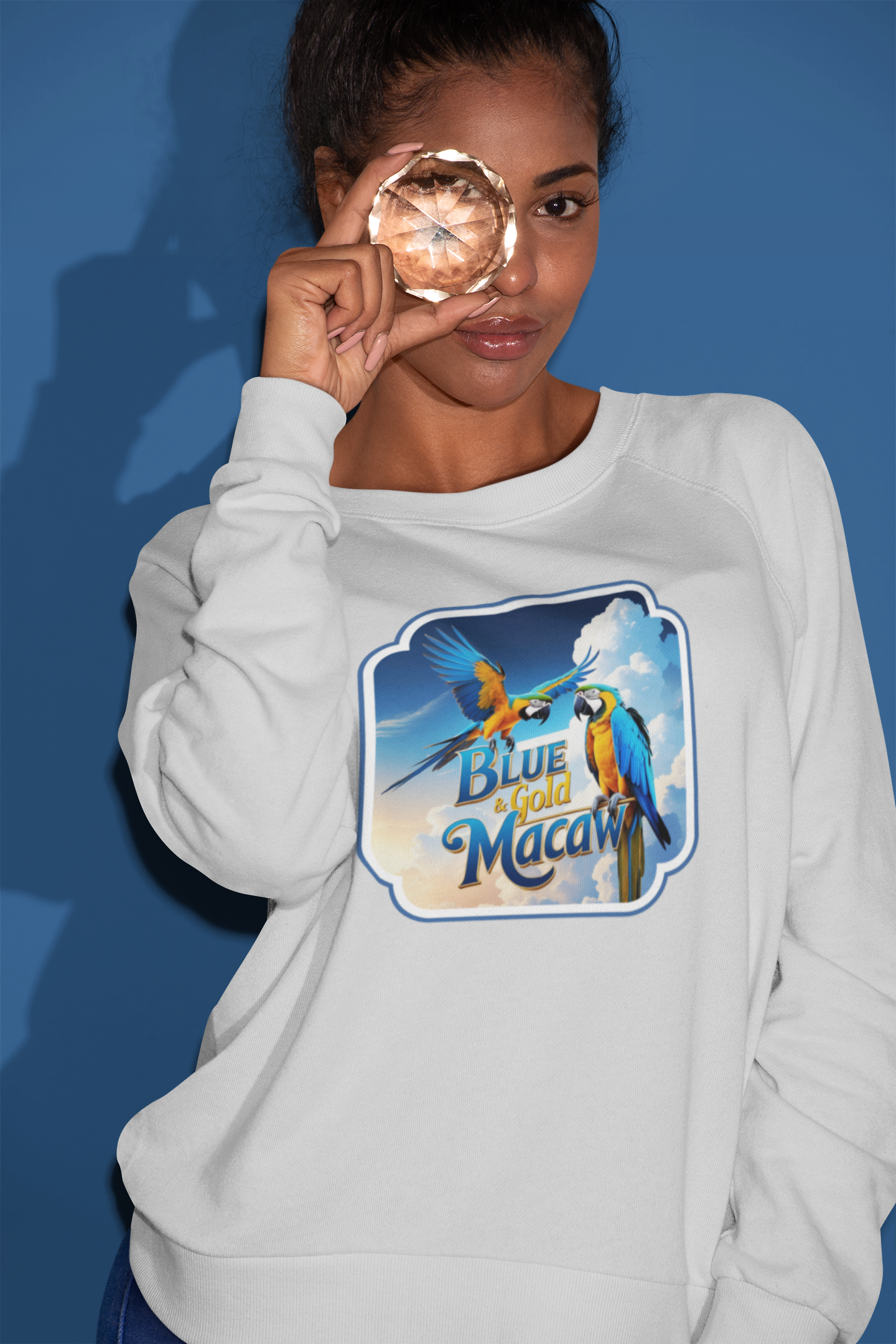 Blue & Gold Macaw Sweatshirt