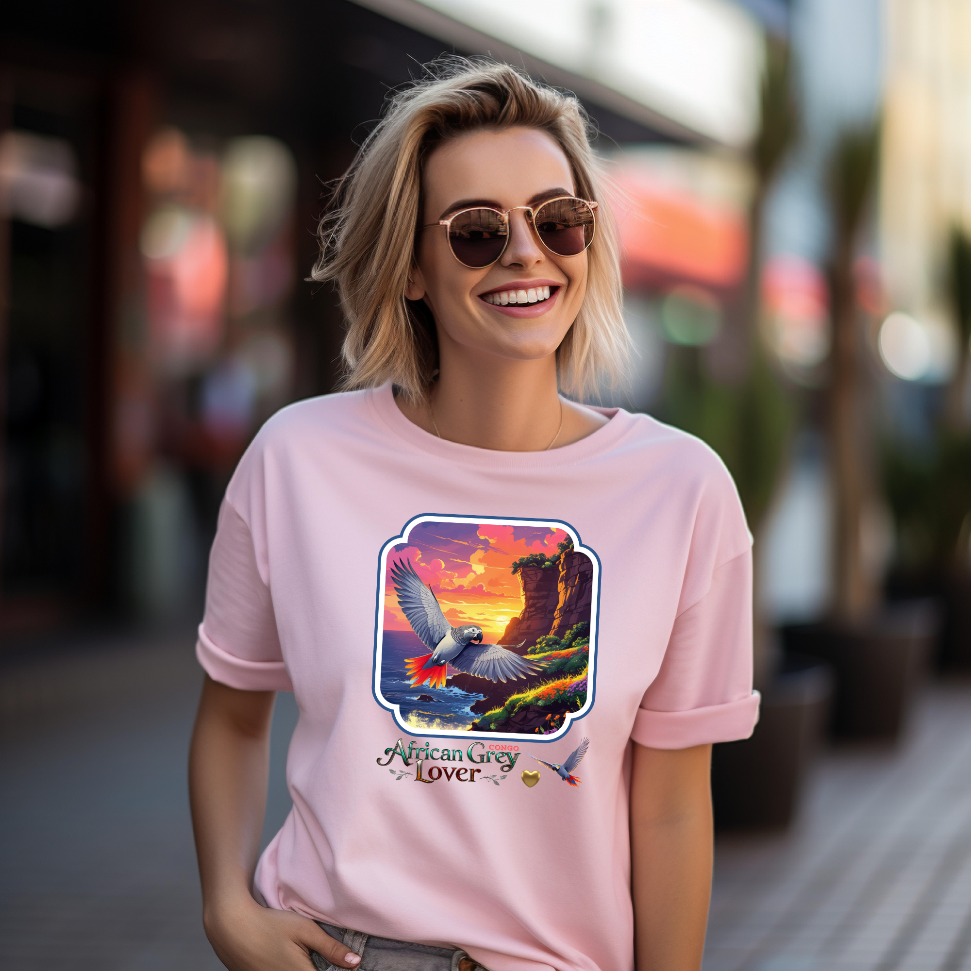 African Grey Congo Lover T-Shirt