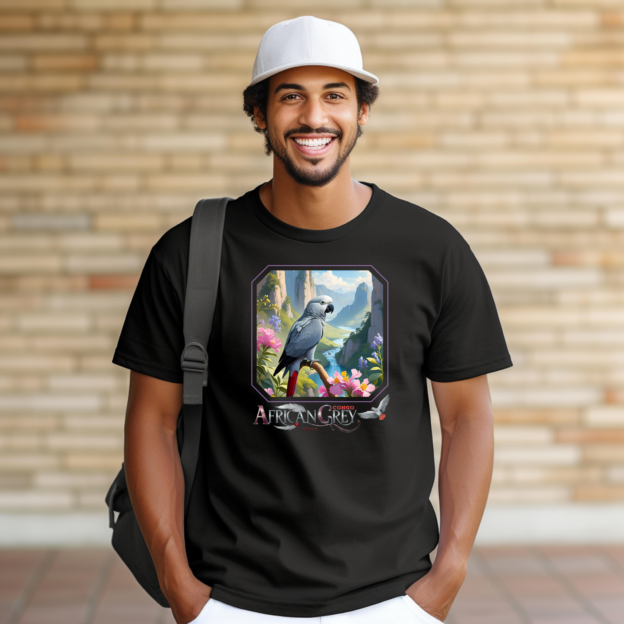African Grey Congo Tees