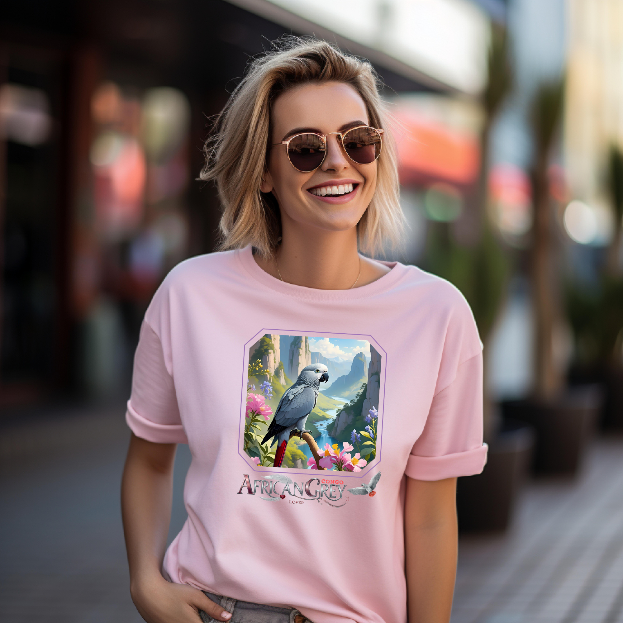 African Grey Congo Lover T-Shirt