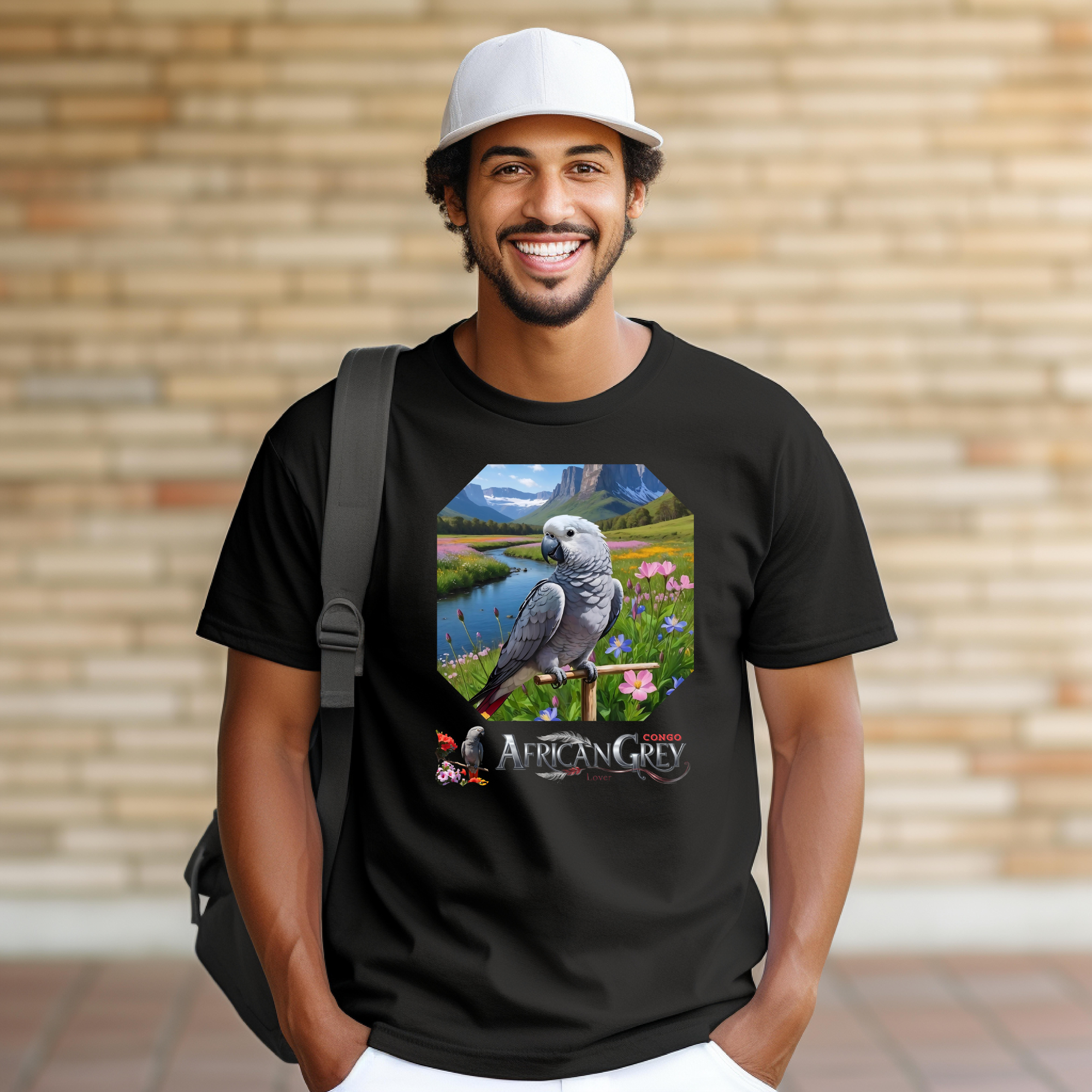 African Grey Congo Lover T-Shirt