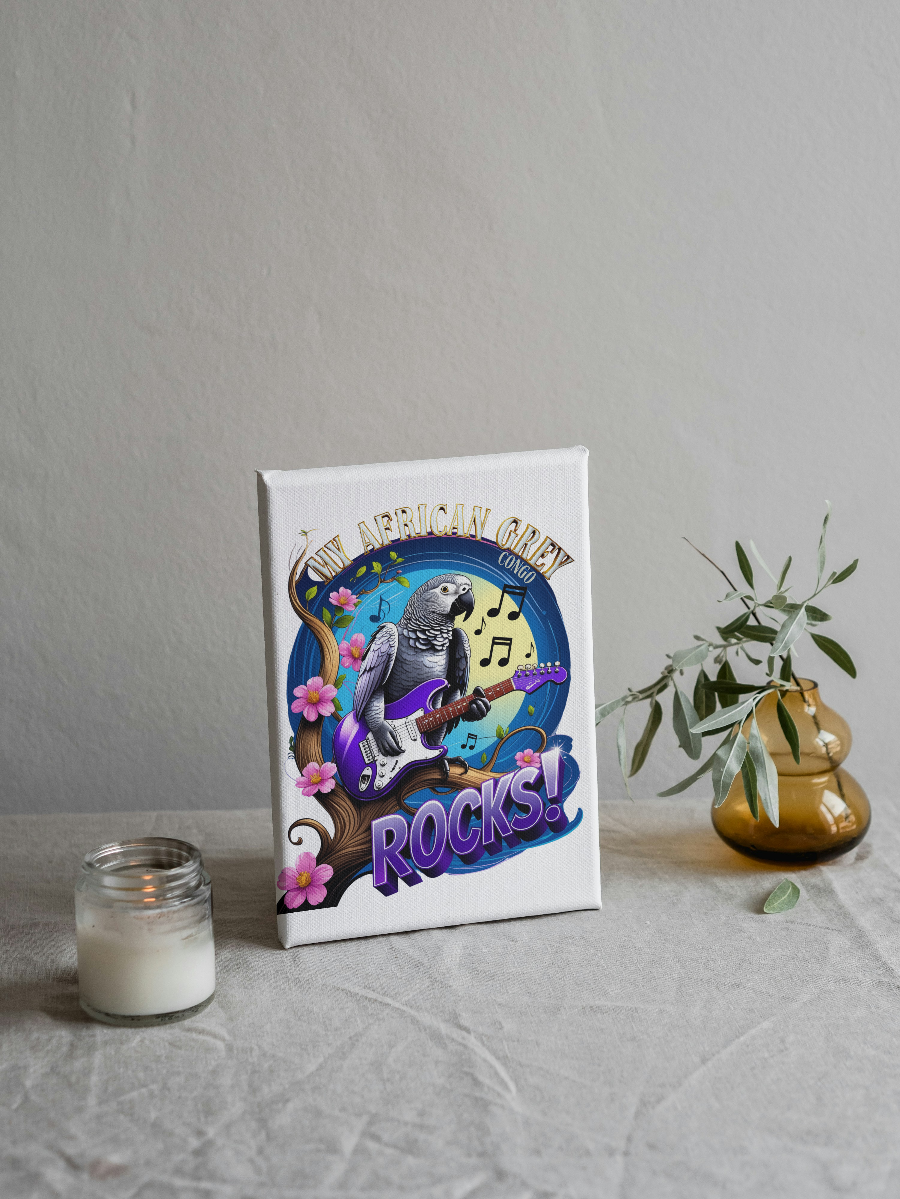 African Grey Congo Wall Hangings