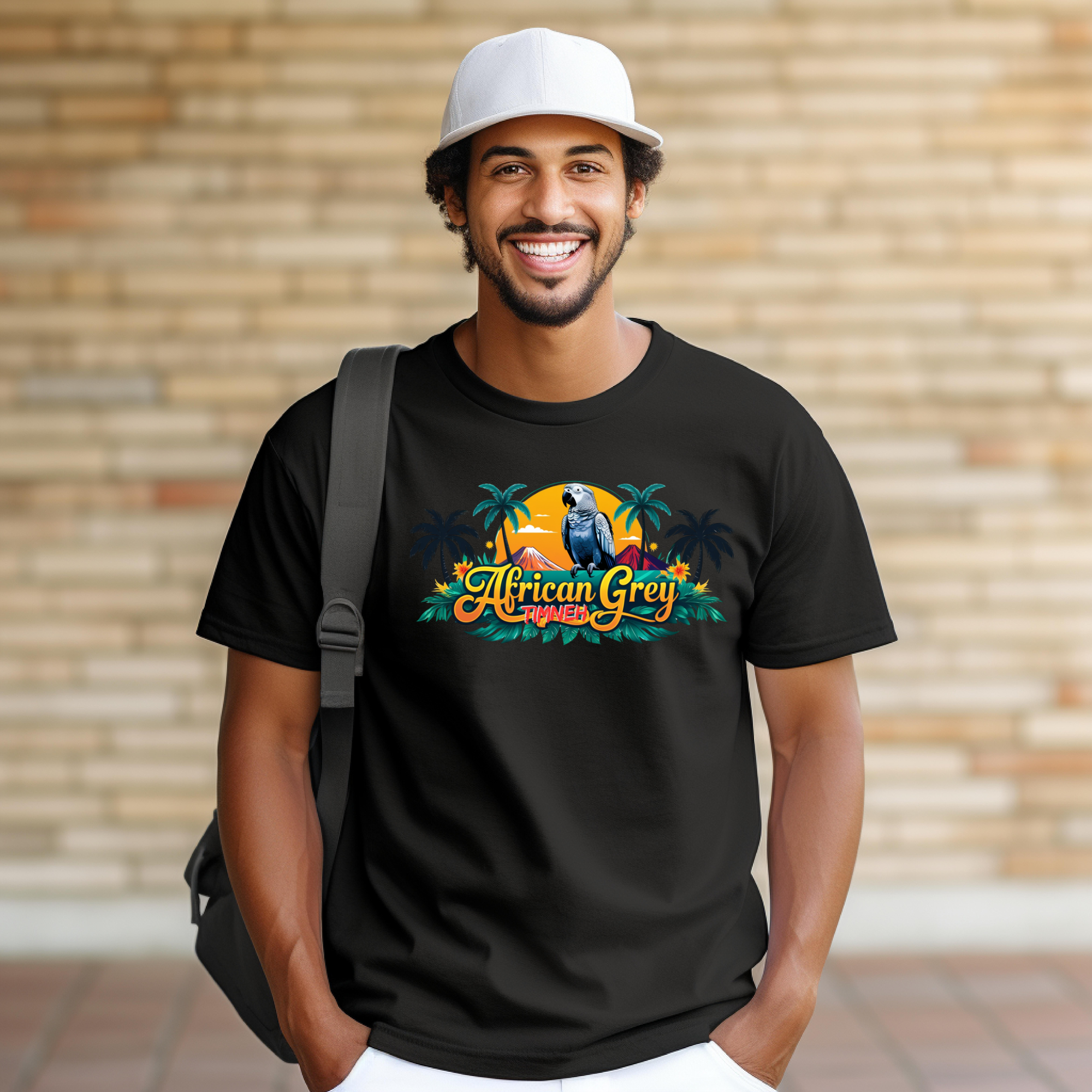 African Grey Timneh T-Shirt