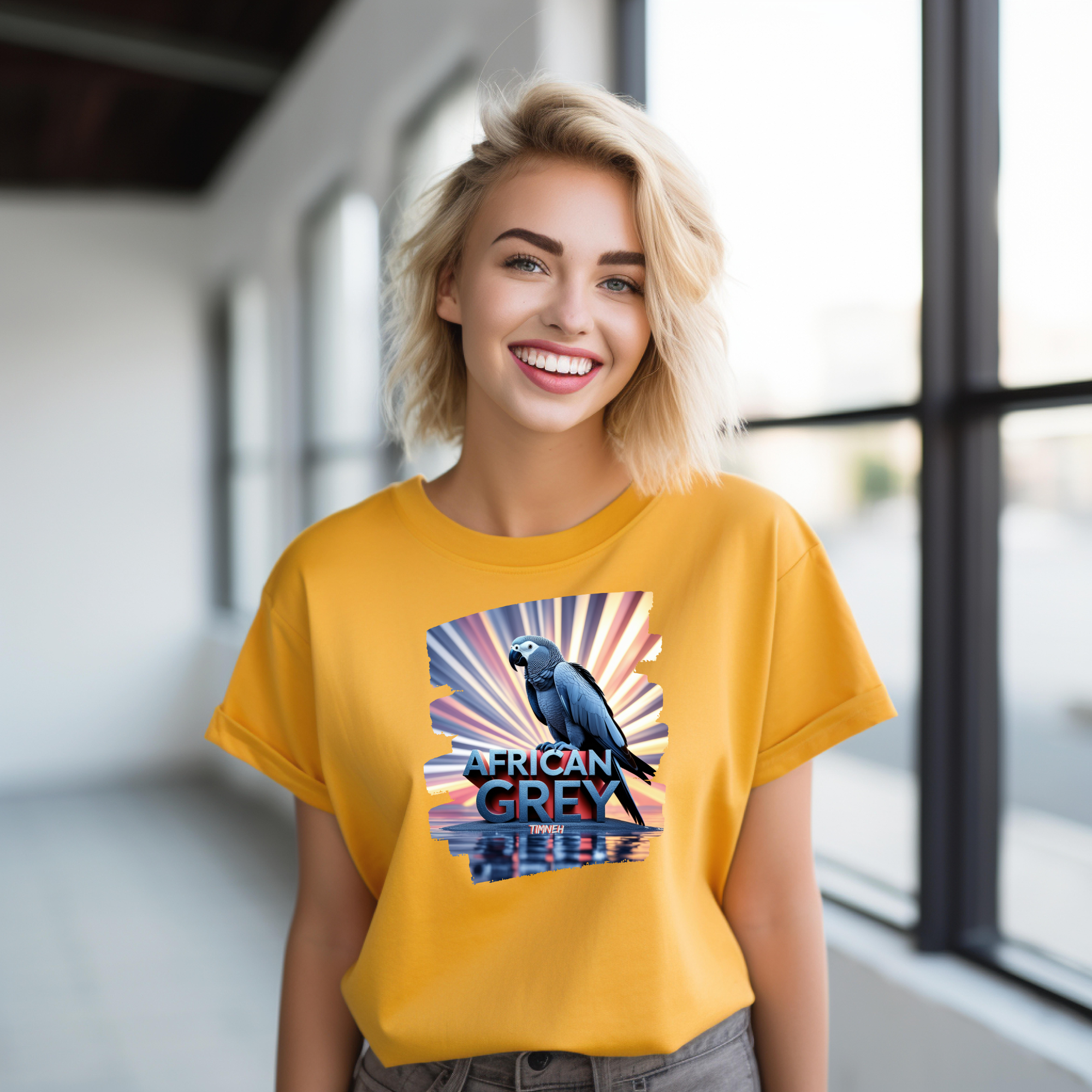 African Grey Timneh T-Shirt
