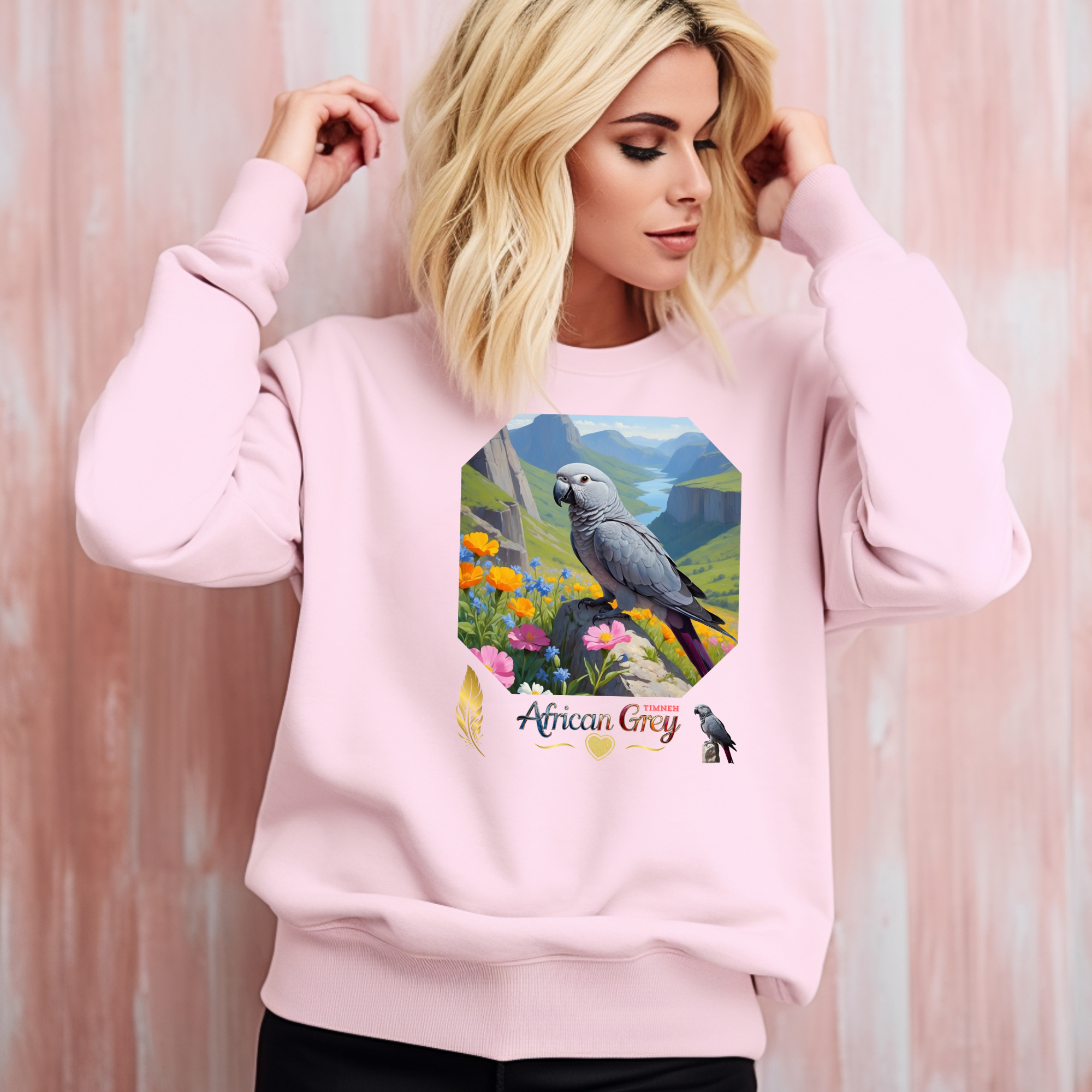 African Grey Timneh  Sweatshirt