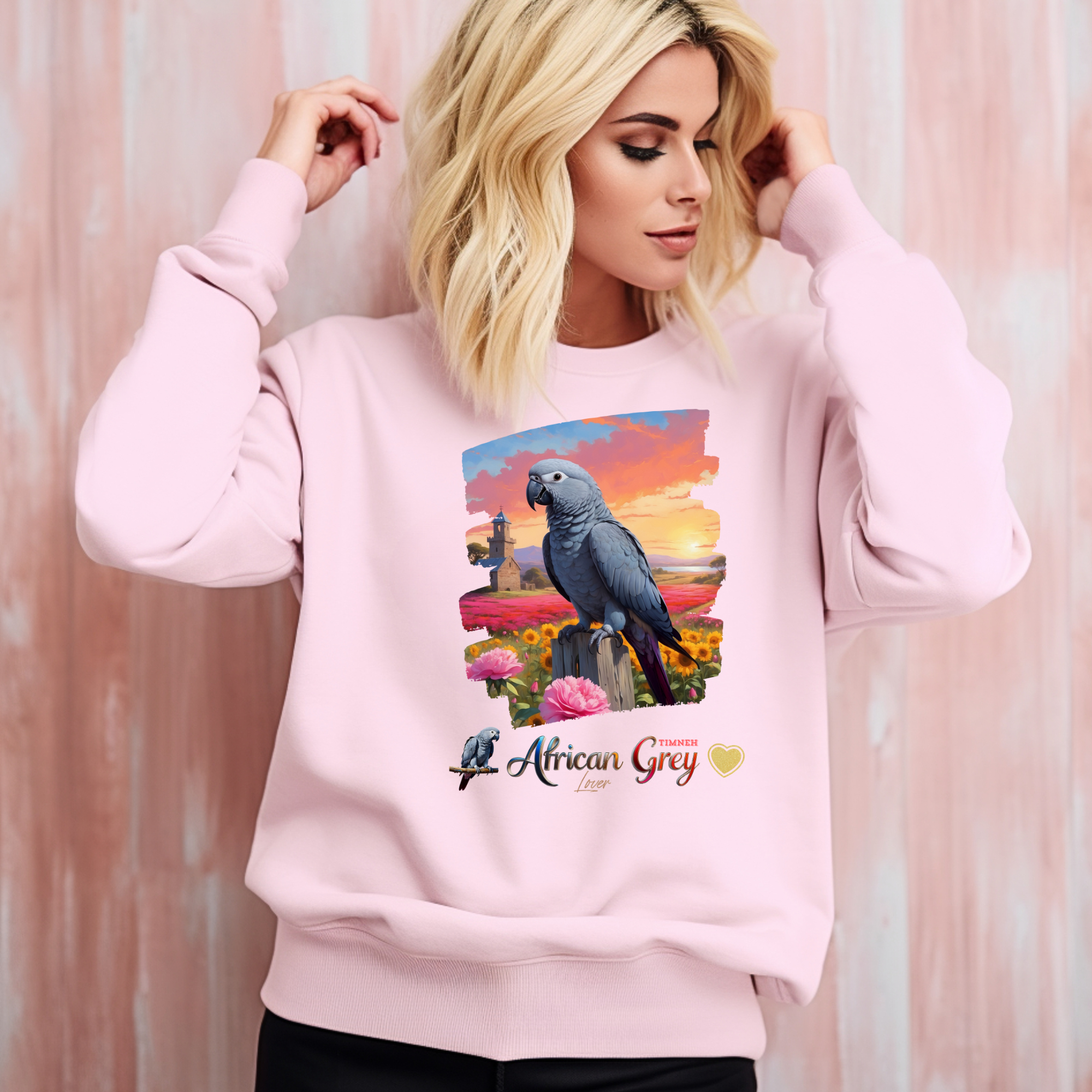 African Grey Timneh Sweatshirt