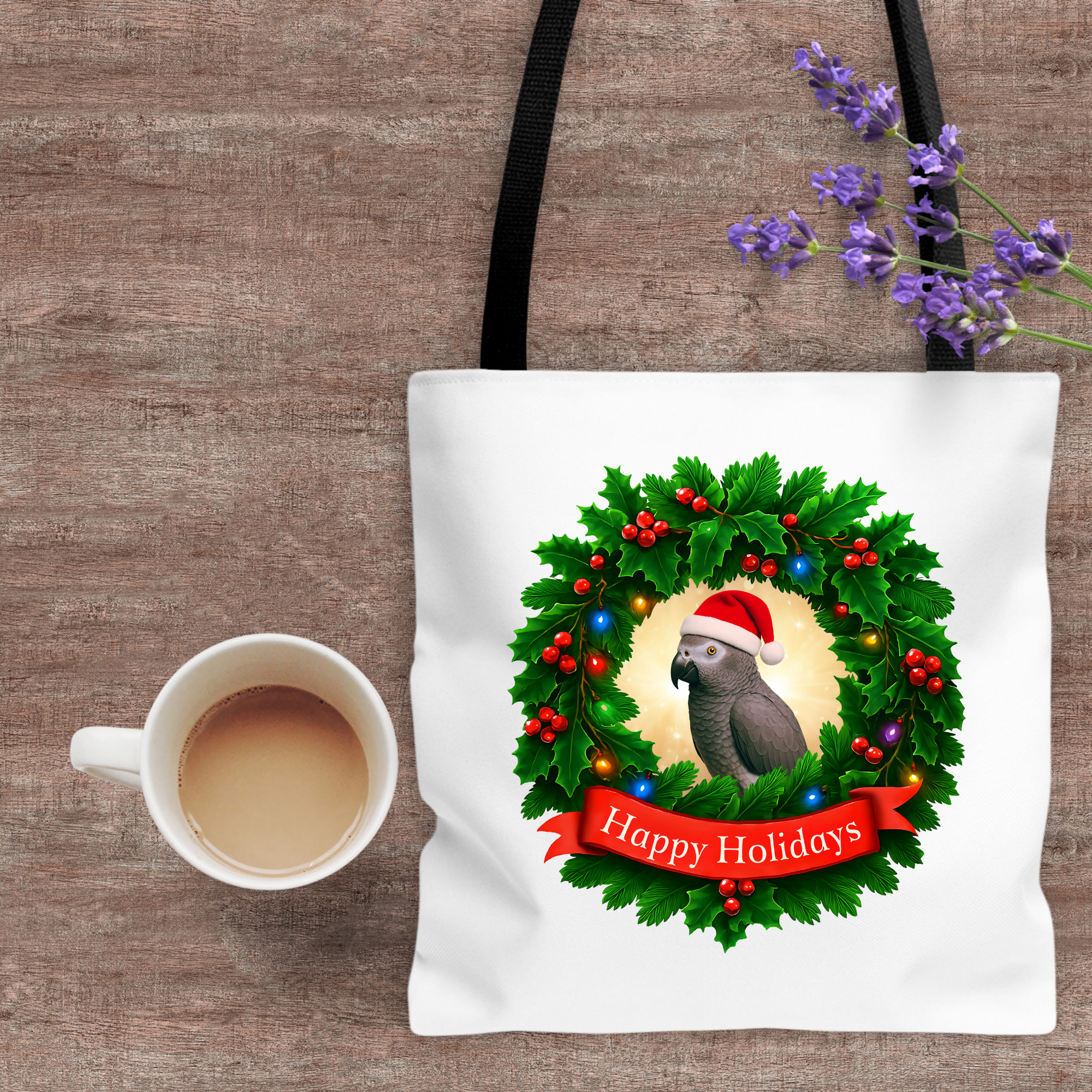 African Grey Timneh Totebag
