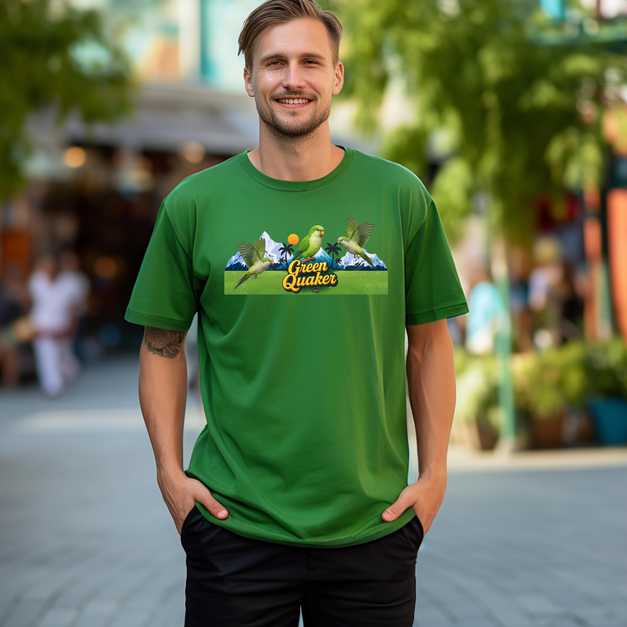 Green Quaker T-Shirt