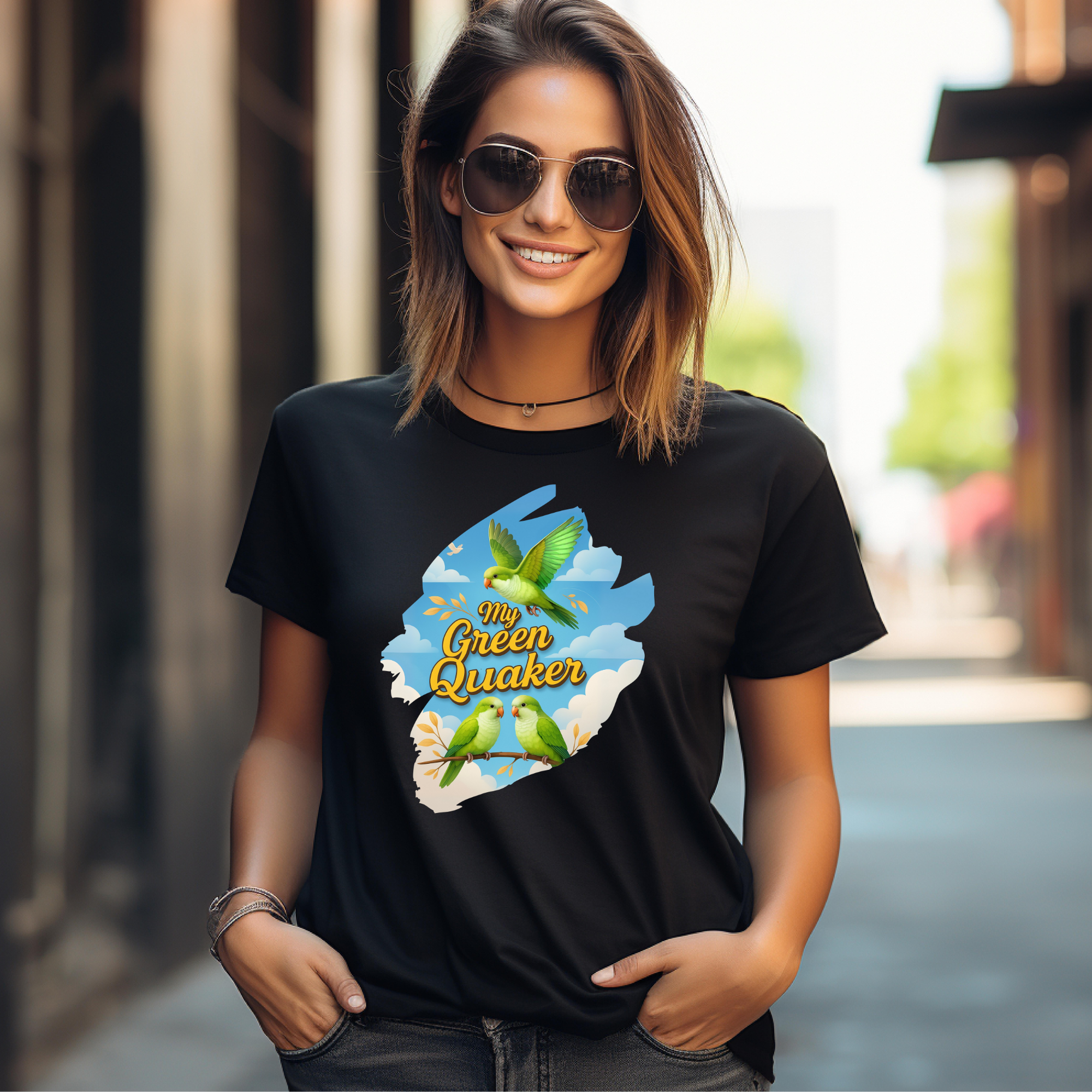 Green Quaker T-Shirt