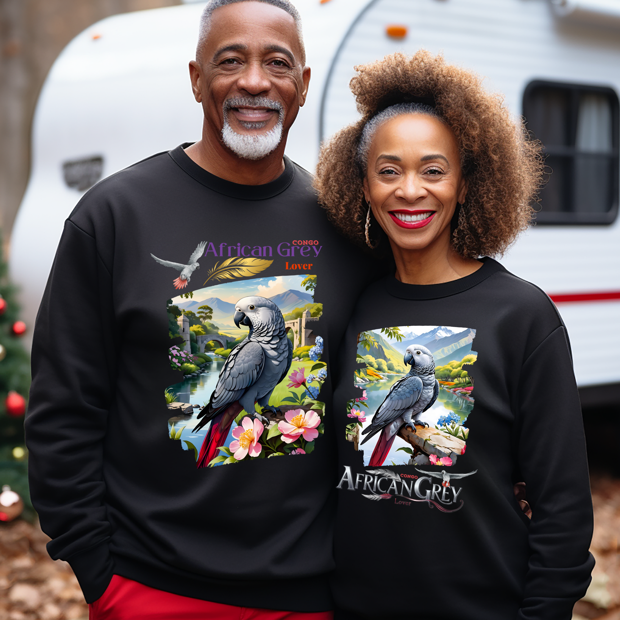African Grey Congo Sweatshirt