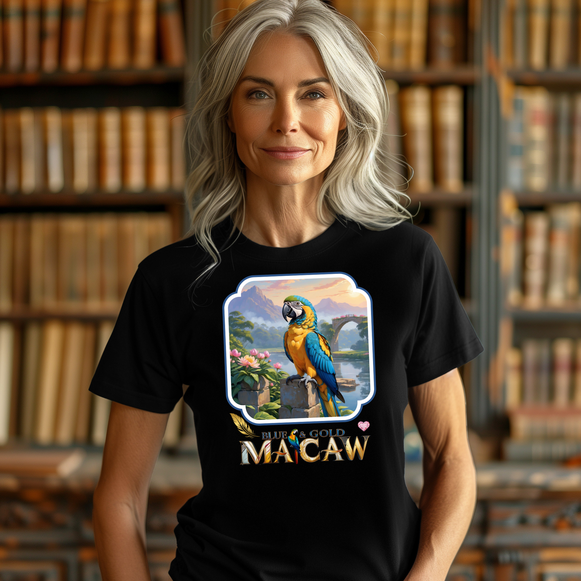 Blue & Gold Macaw Tee
