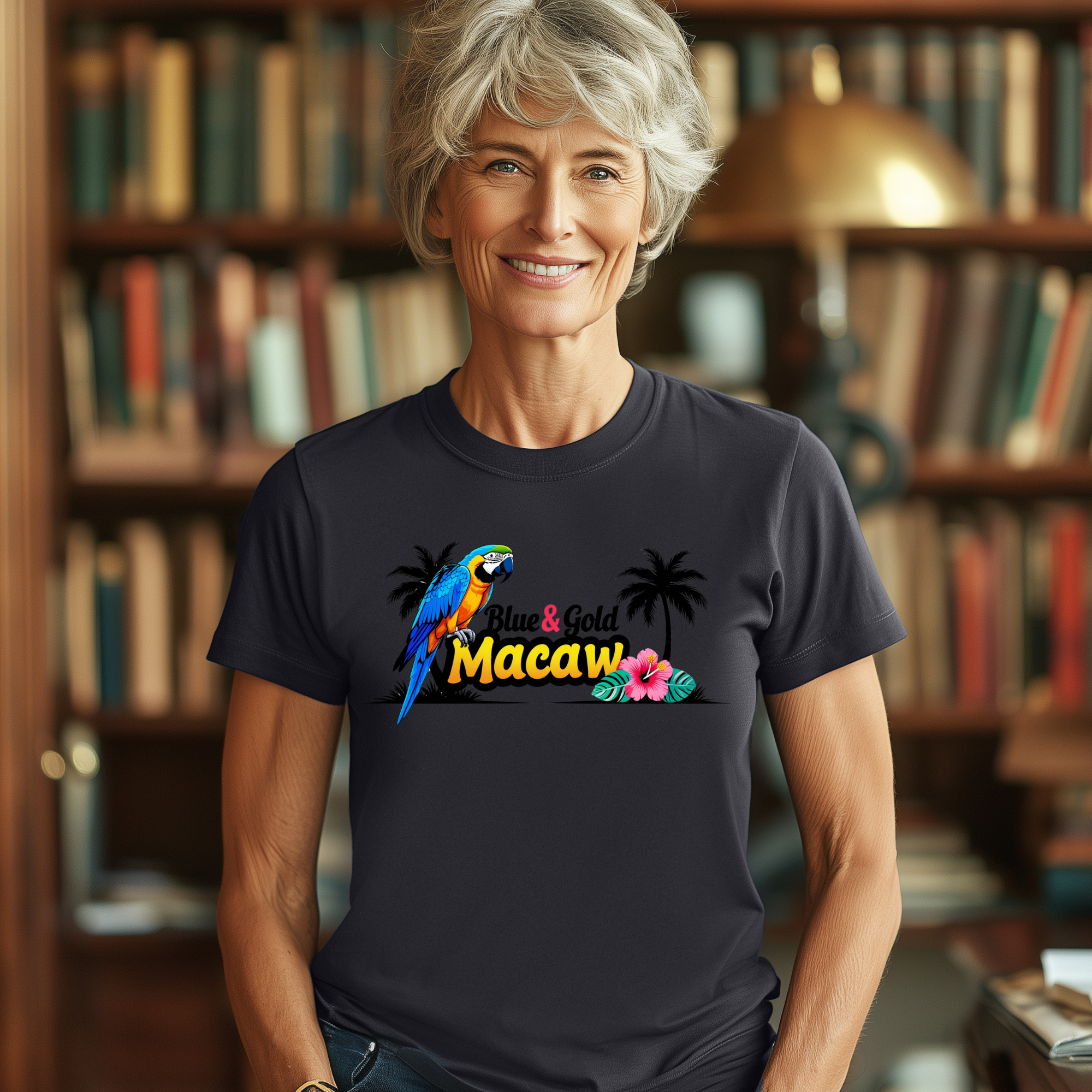 Blue & Gold Macaw Tee