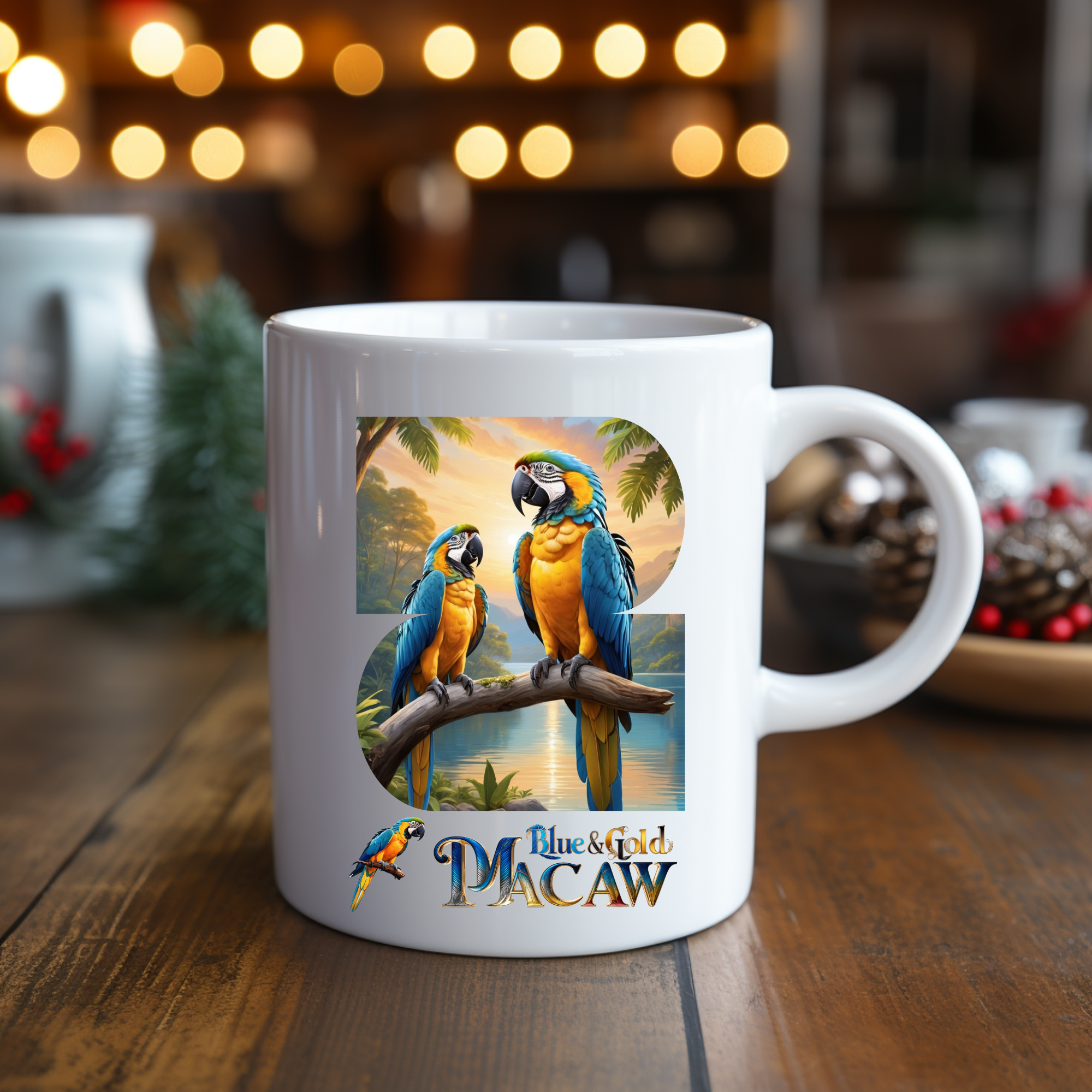 Blue & Gold Macaw Mug