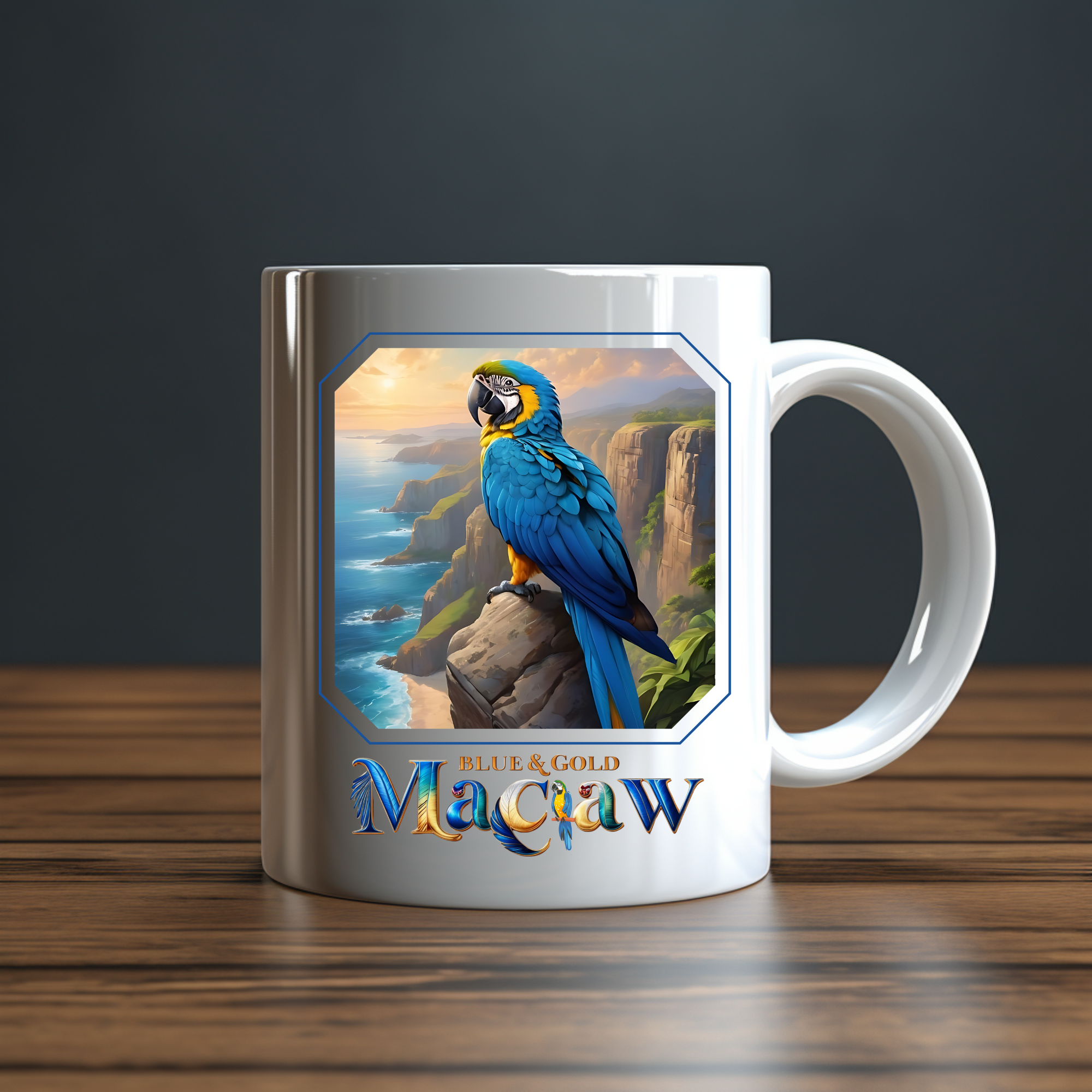 Blue & Gold Macaw Mug