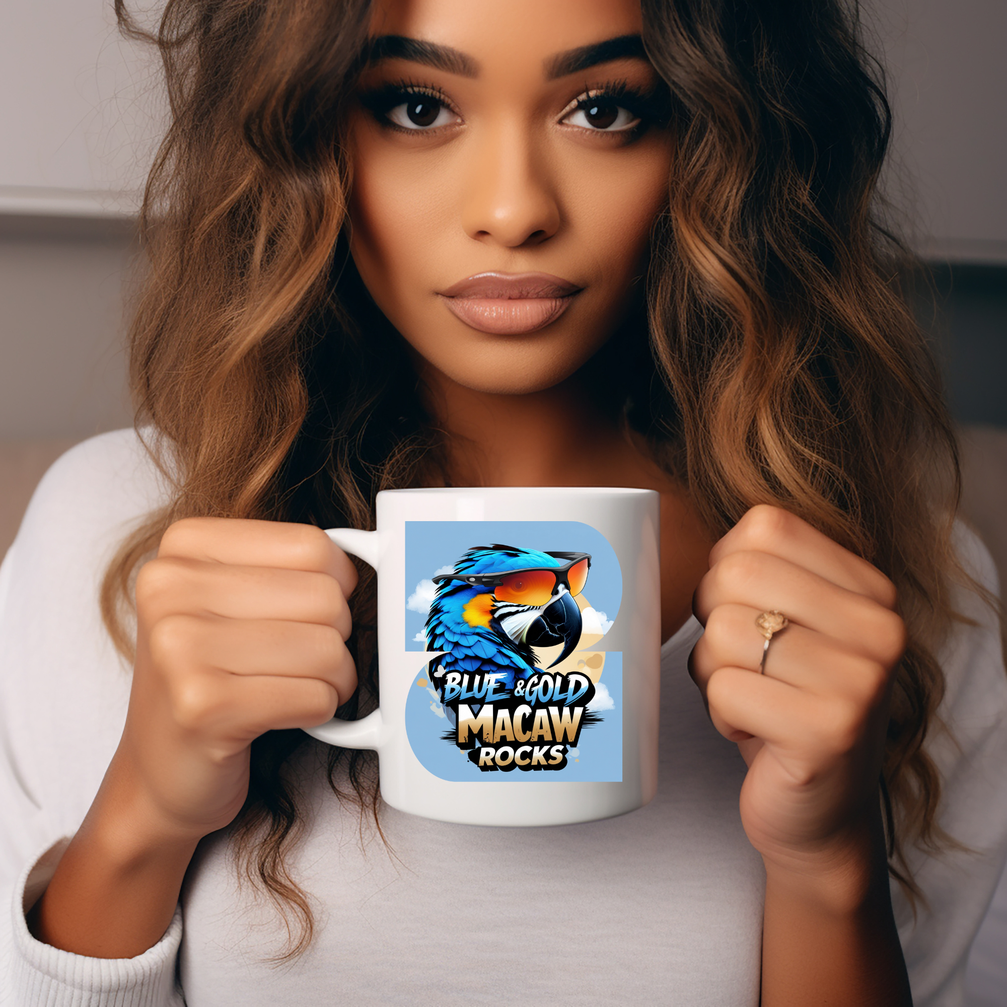 Blue & Gold Macaw Mug