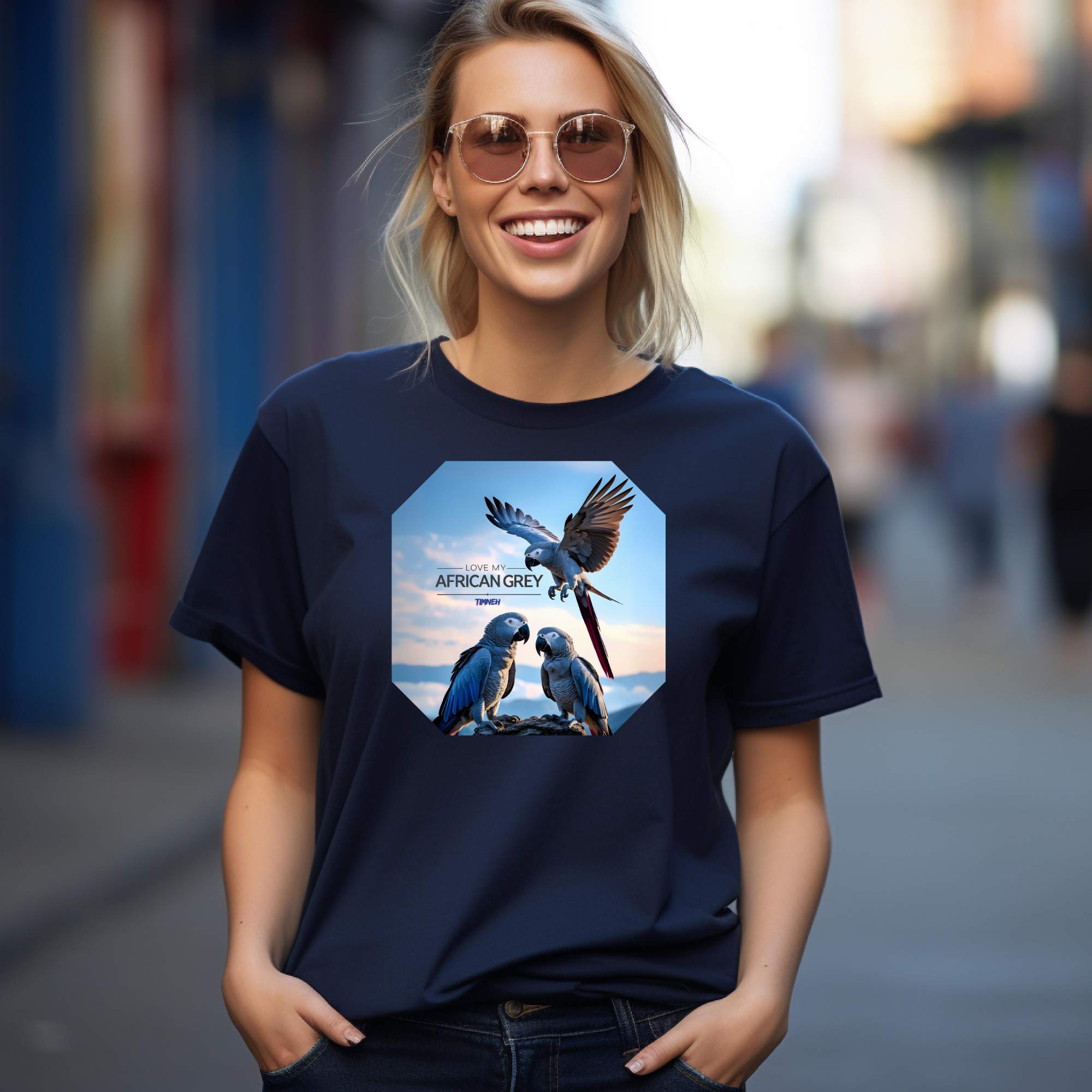 Love My African Grey Timneh T-Shirt